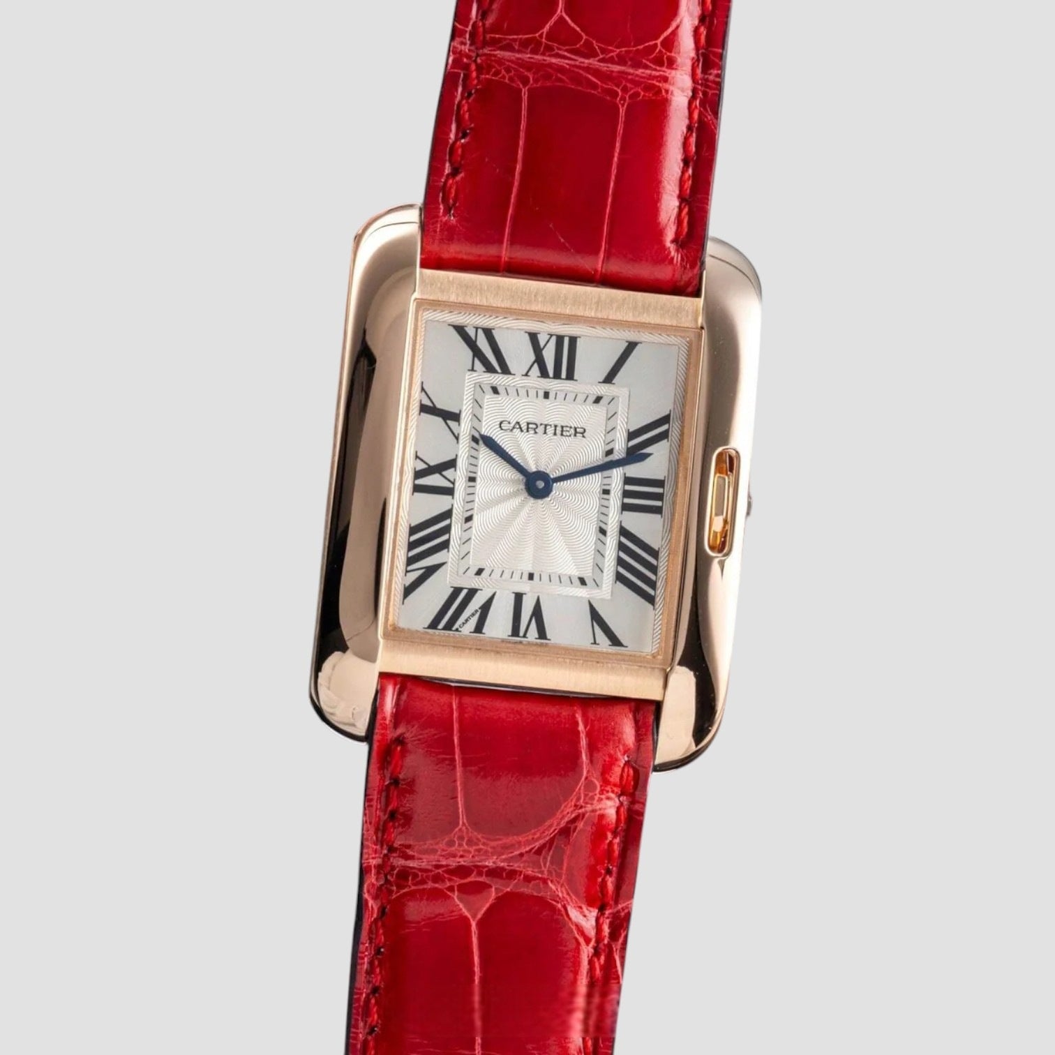 Tank 18 ct Gold Quartz Ladies Watch