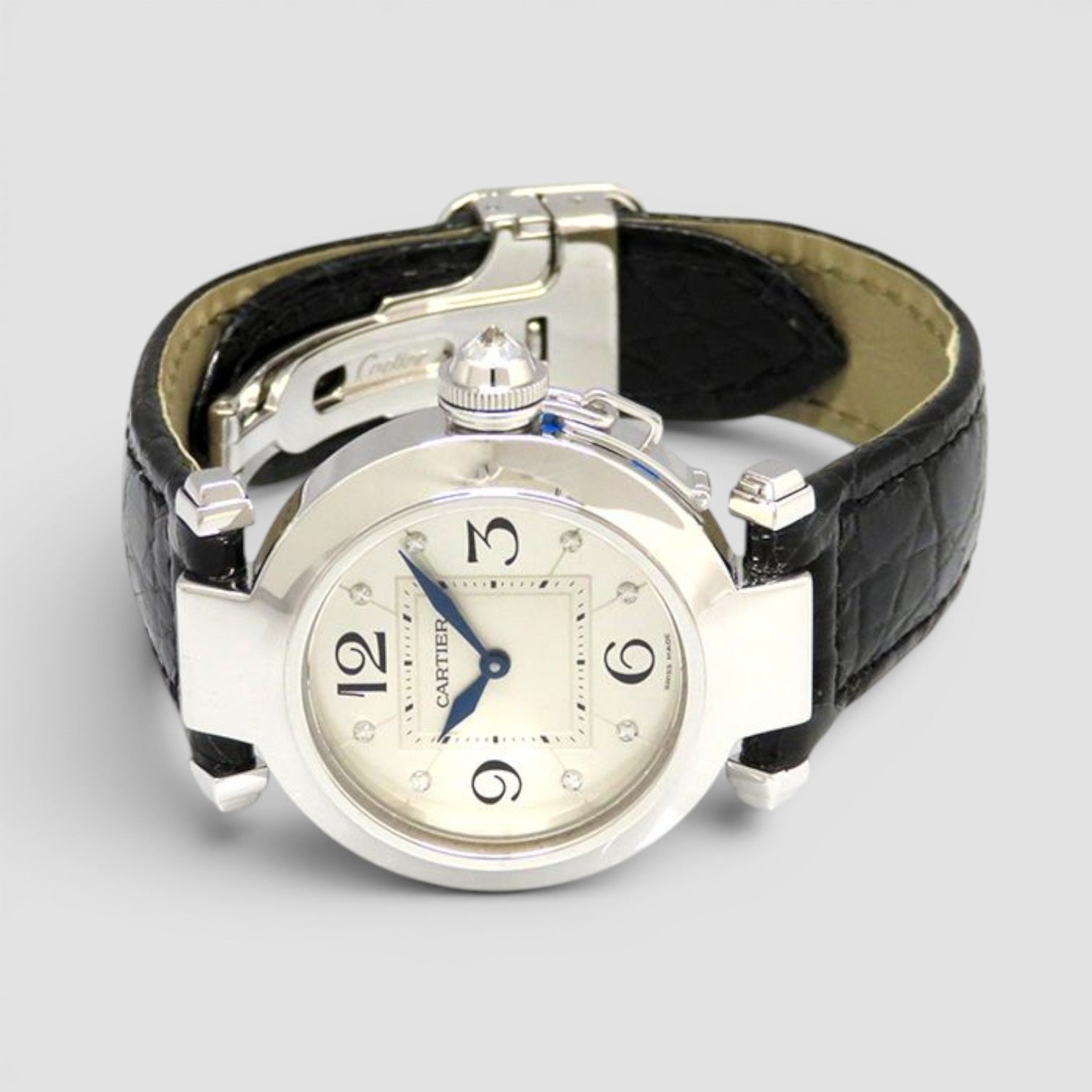 32mm Ladies Quartz Watch Pasha 18k Diamond
