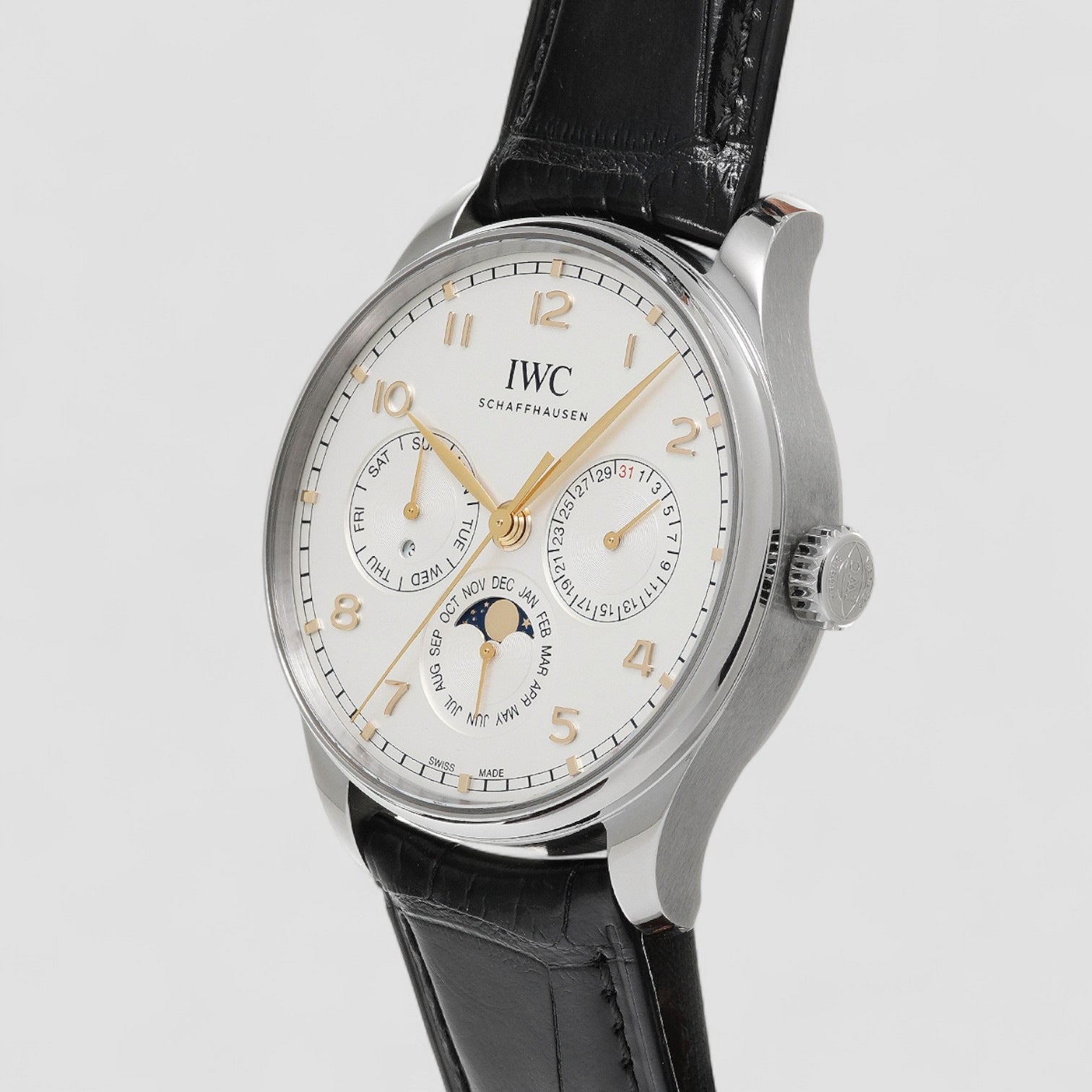 Portugieser Perpetual Calendar SS Boutique Silver Dial
