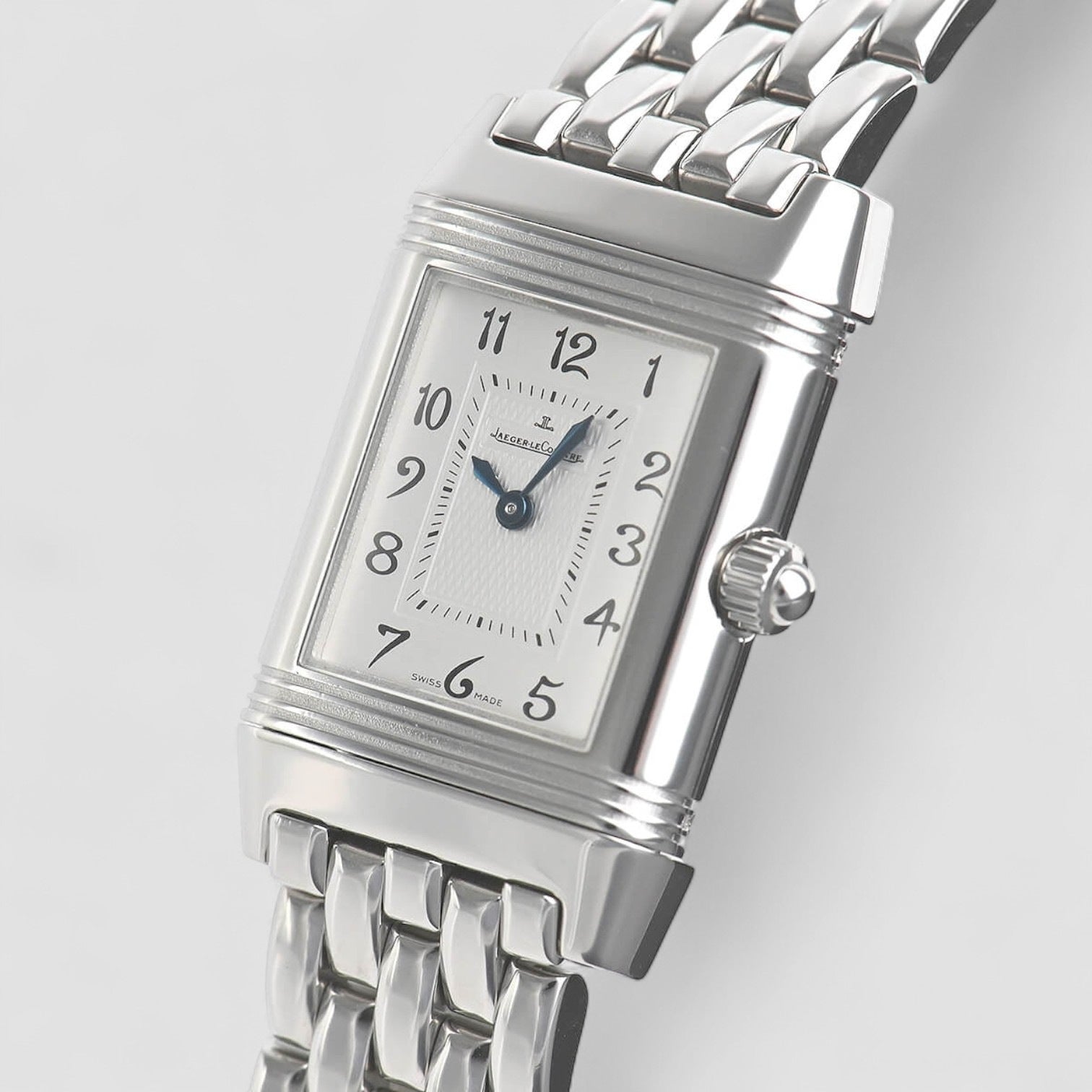 Reverso Duetto Stainless Steel Diamonds