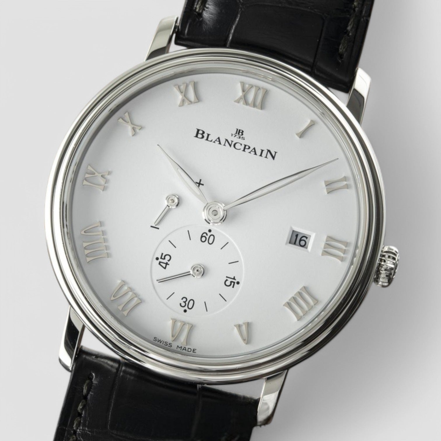 Villeret Small Seconds Date & Power Reserve SS Manual Wind 40MM