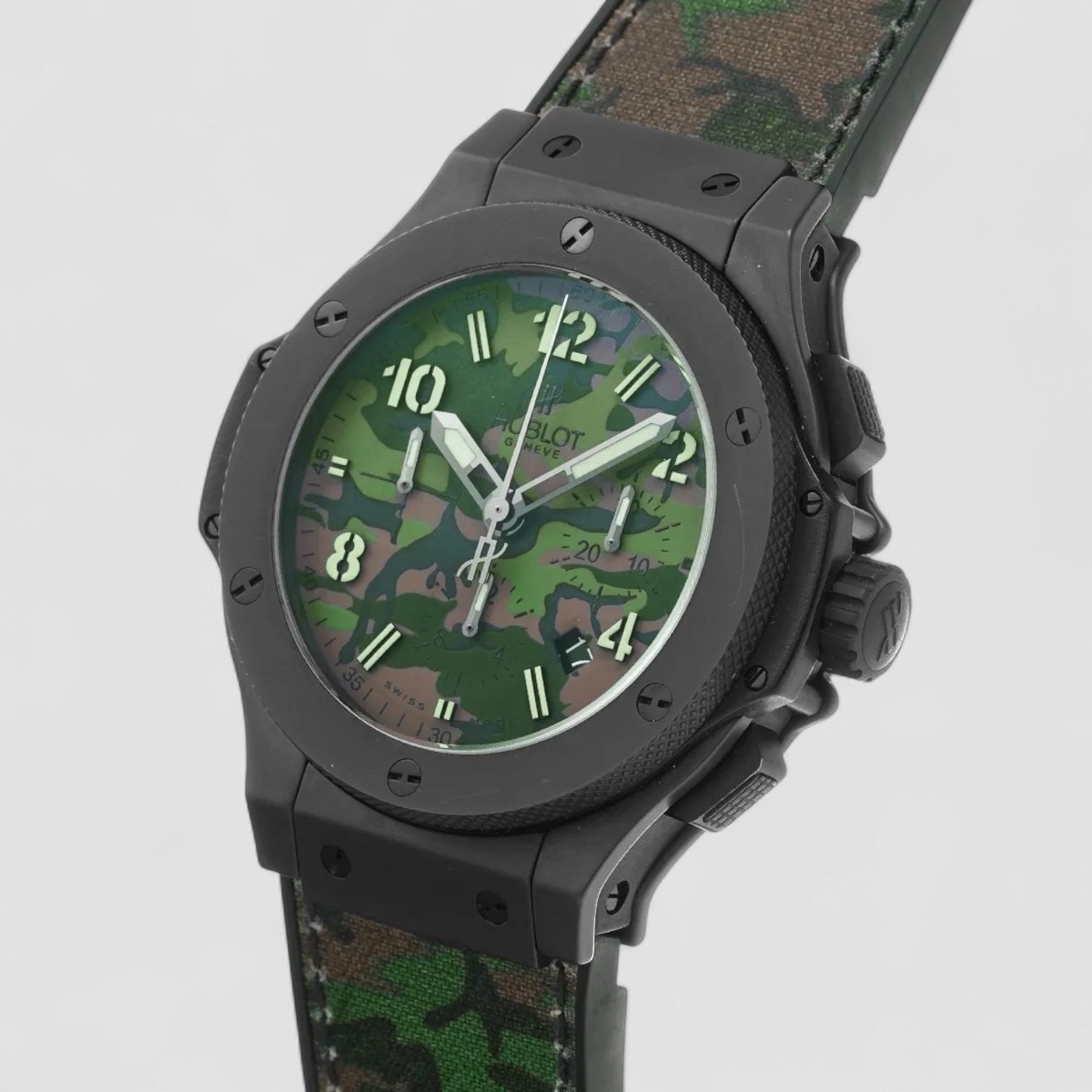 Big Bang Commando Jungle Carat Baguettes 44mm