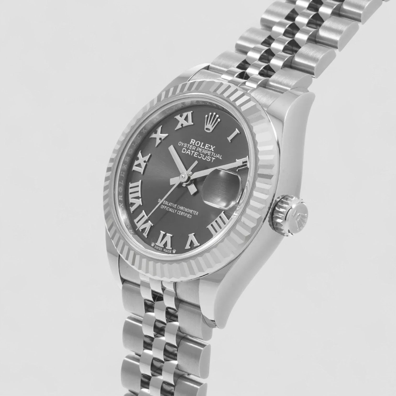 Lady-Datejust 28 Grey/Steel Ø28 mm