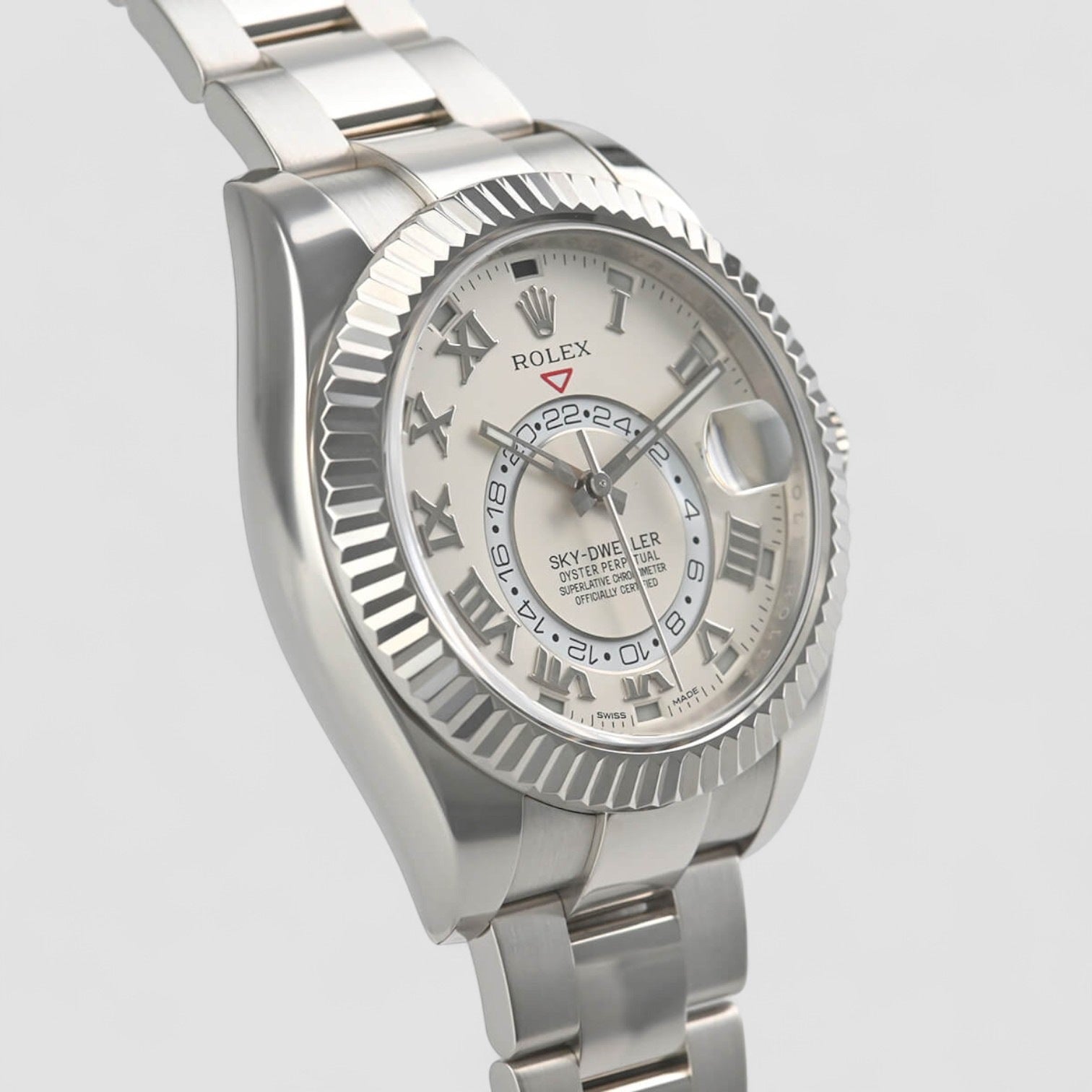 Sky Dweller 18K White Gold / White Gold
