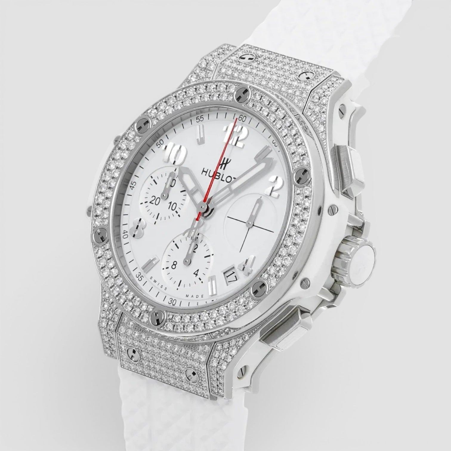 Big Bang 41mm White Diamonds