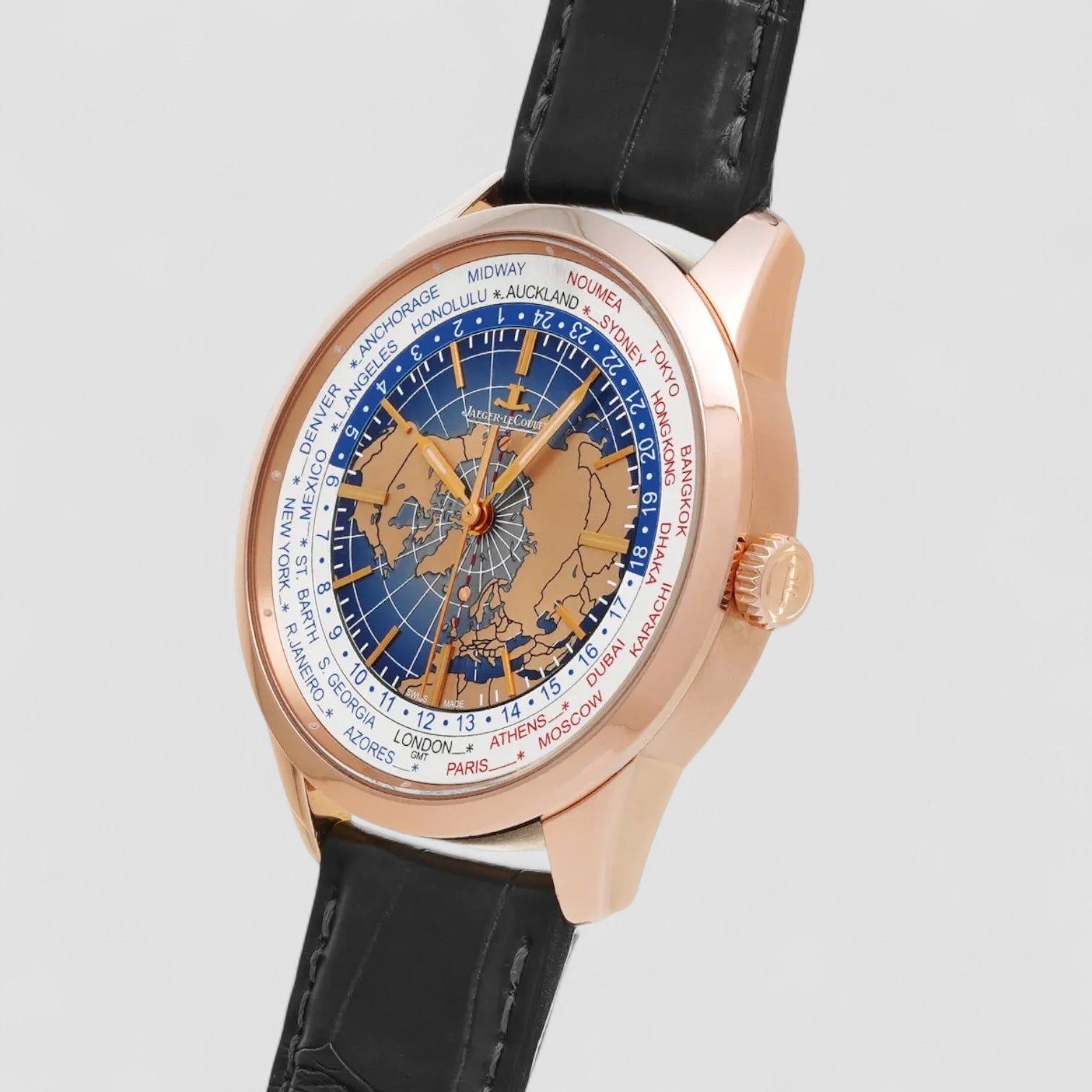 Geophysic Universal Time True Second 18k Rose Gold