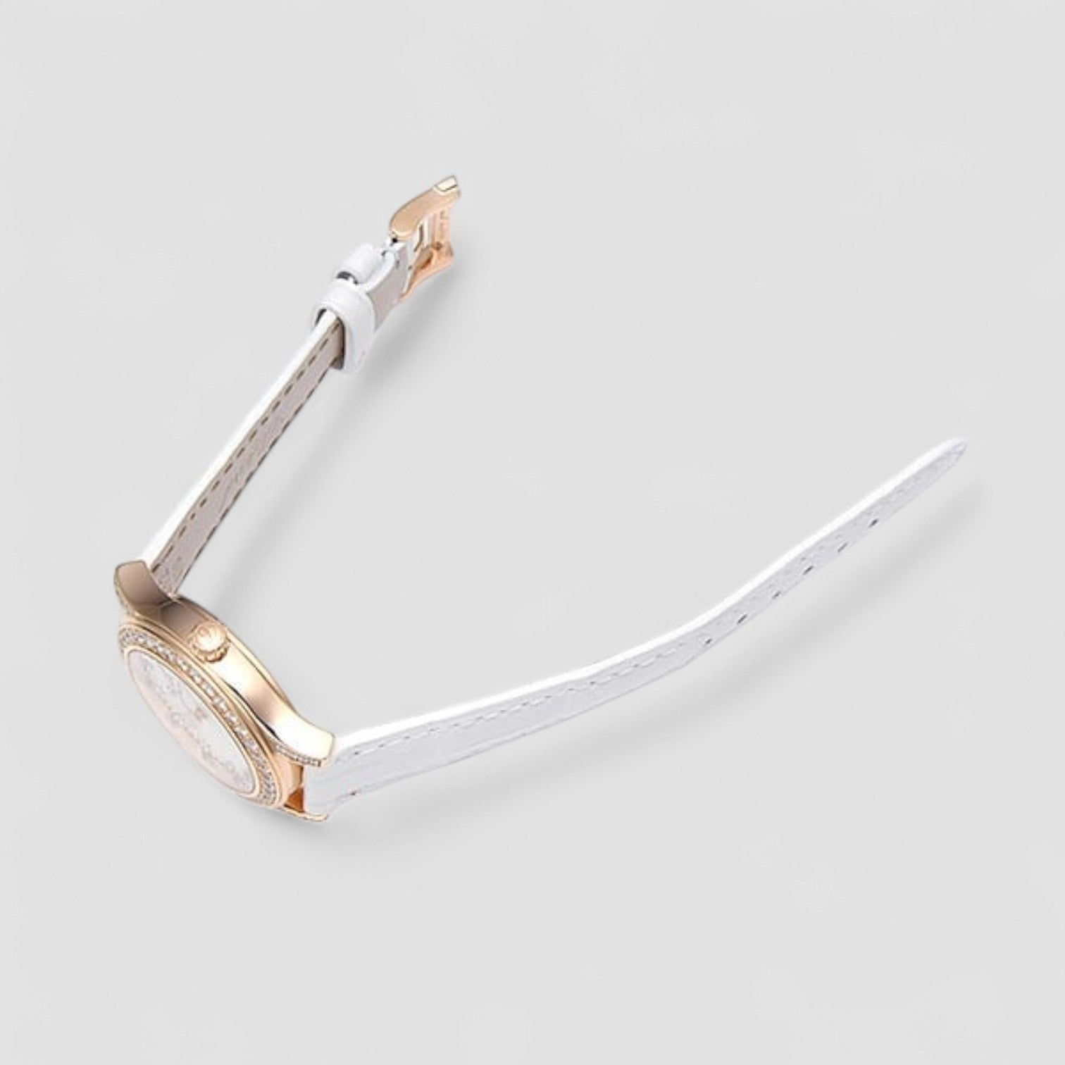 Classic Rose Gold Ladies Watch