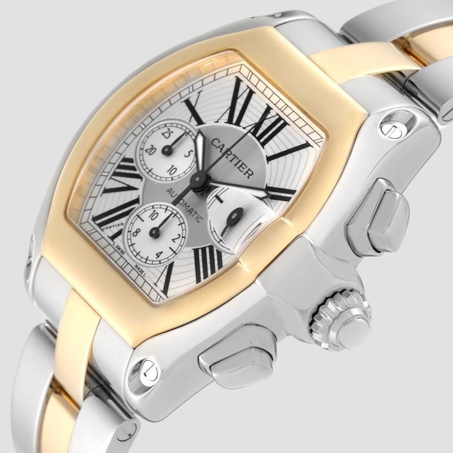 Roadster Chronograph Steel Yellow Gold Mens Watch