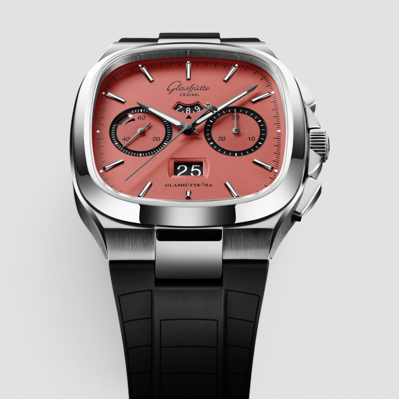 Seventies Chronograph Panorama Date Watermelon