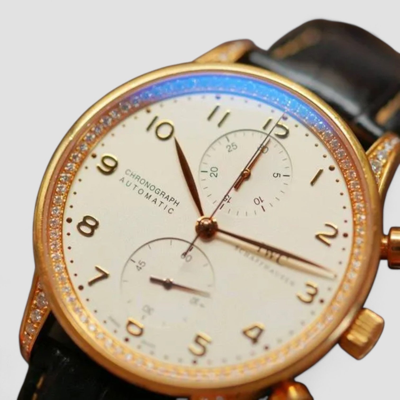 Portugieser Automatic Rose Gold Silver Dial 40.9mm