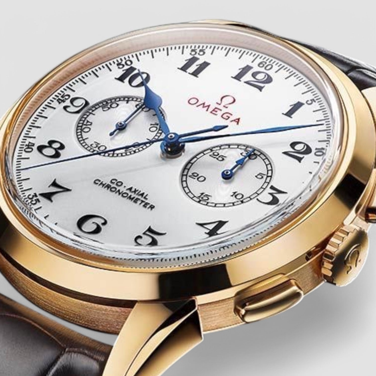 Olympic Official Timekeeper White Dial 18k Rose Gold LIMITED