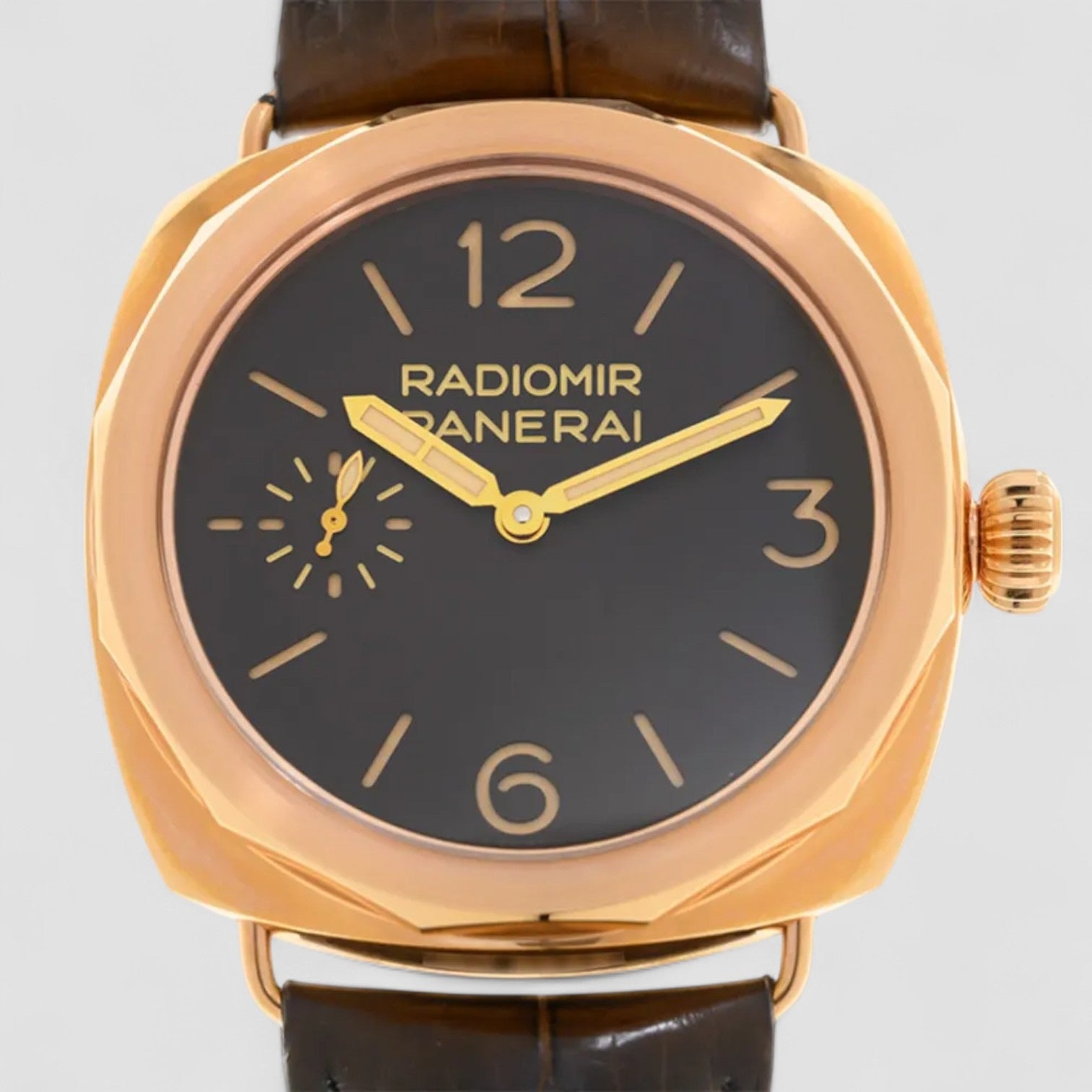 Radiomir Oro Ross Rose Gold Brown Dial 47mm