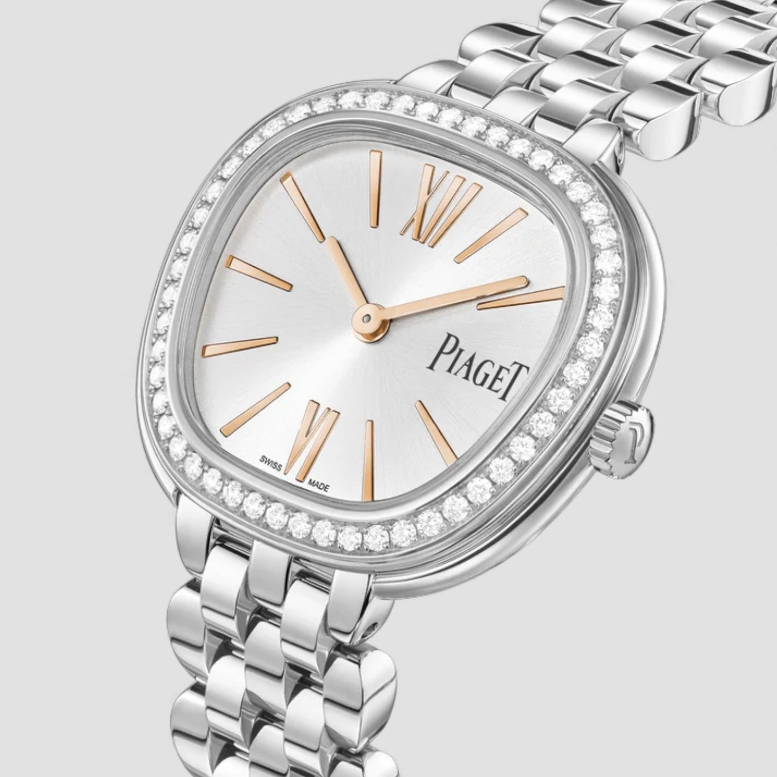 Sixtie Steel Diamond Ladies Watch