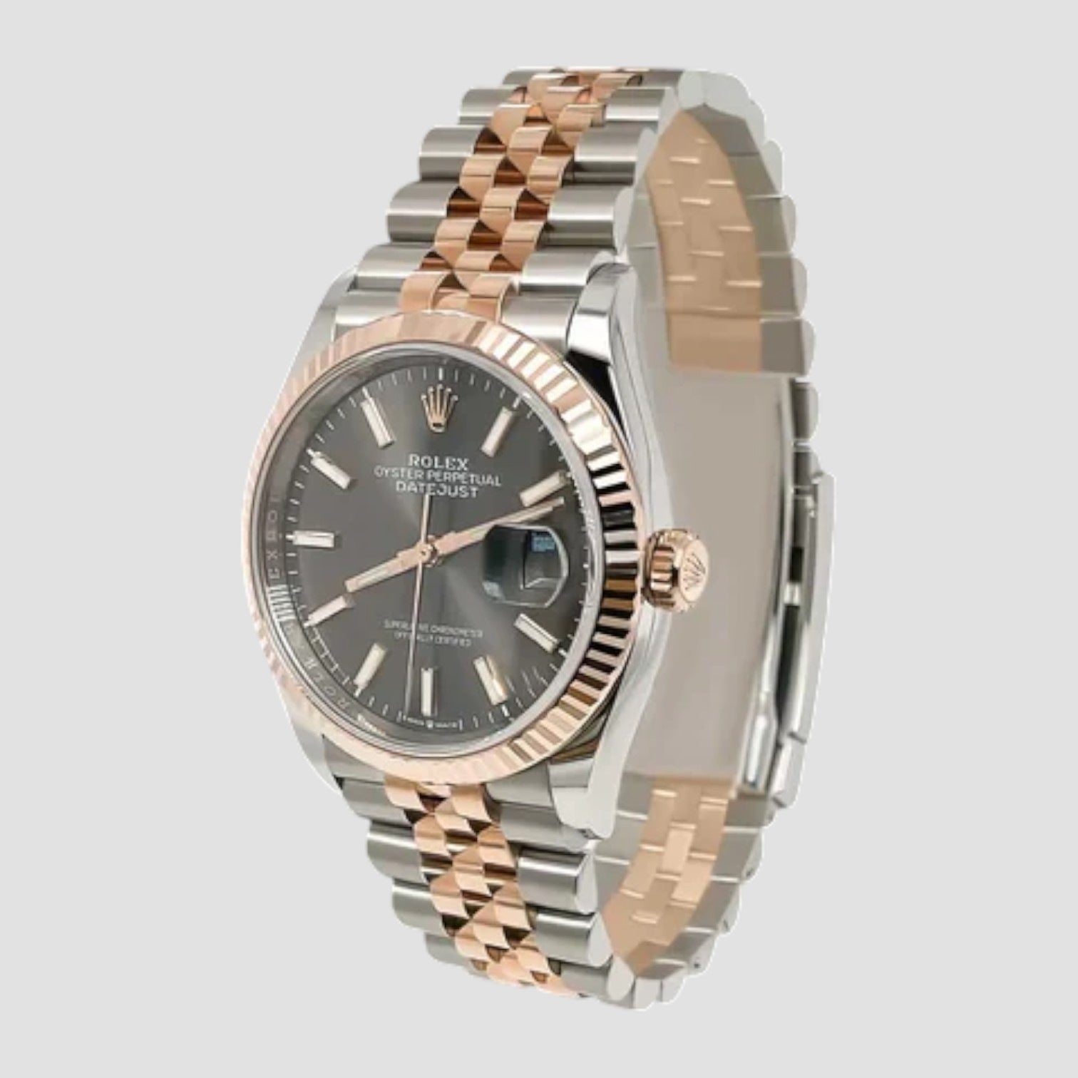 Datejust 36 mm Dark Rhodium Dial