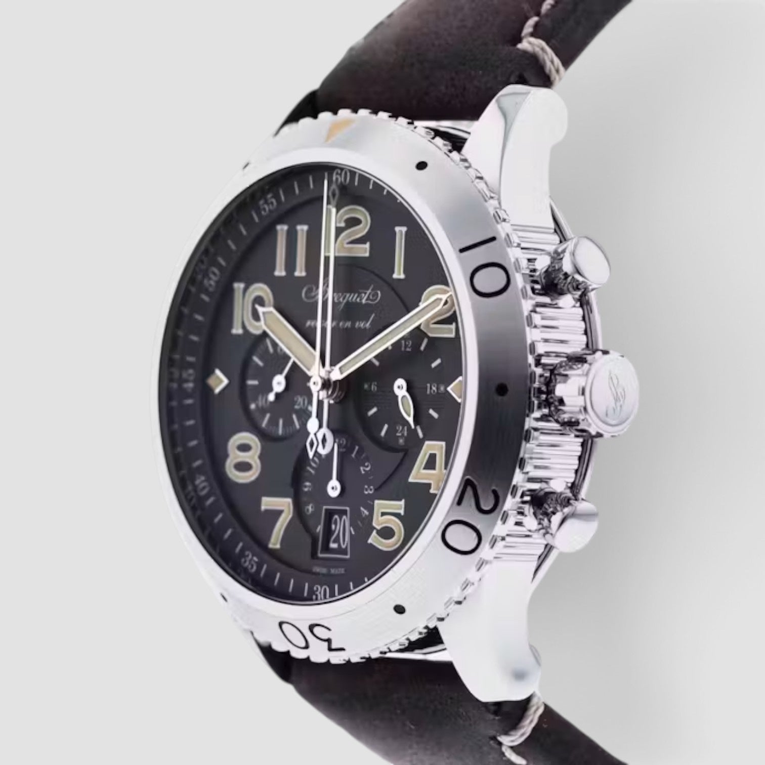 Type XXI Chronograph 42mm Steel Slate Grey Dial