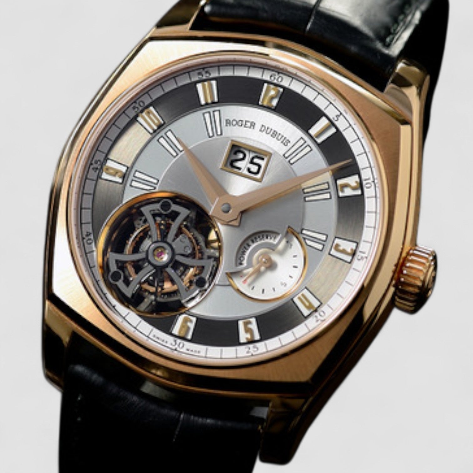 La Monegasque Pink Gold Mens Watch 44mm