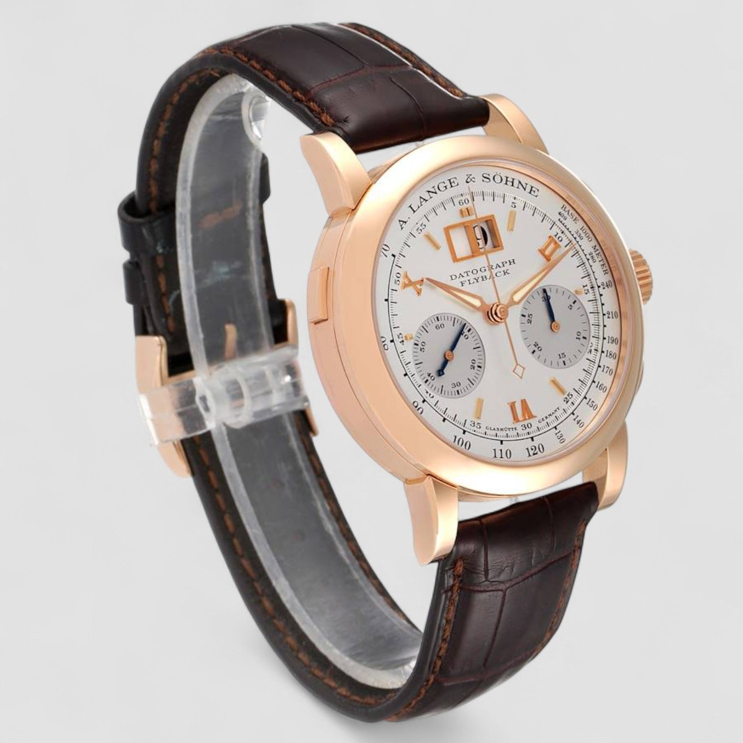 Datograph Flyback 18K Rose Gold Silver Dial