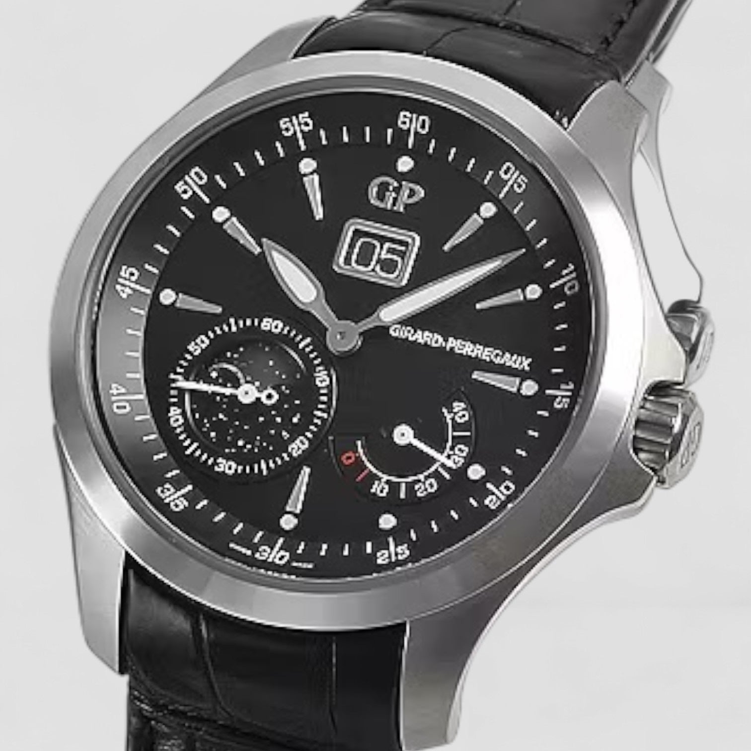 Traveller Large Date Moonphases Mens Watch