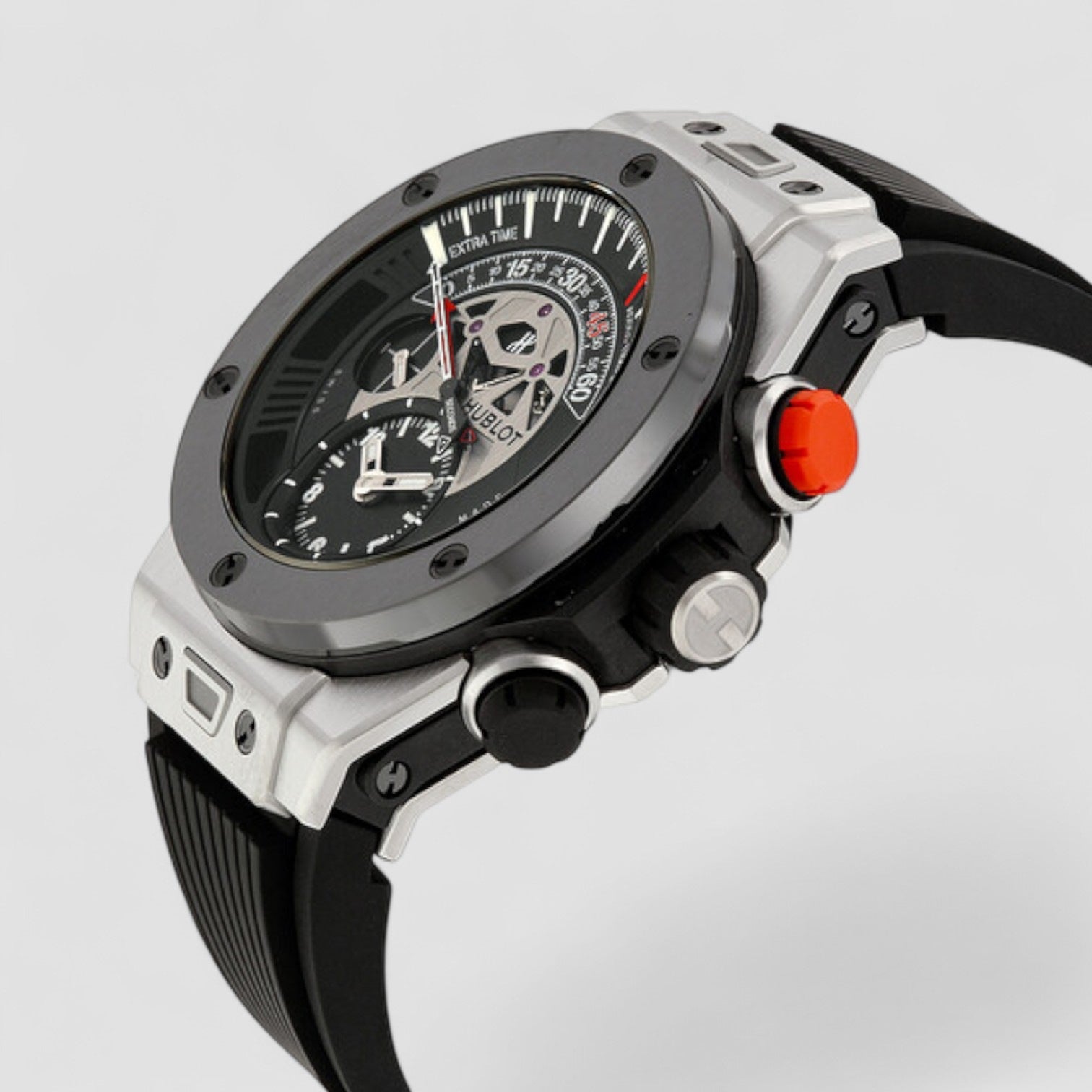 Big Bang Unico Bi-Retrograde Mat Black Dial Titanium Men's Watch