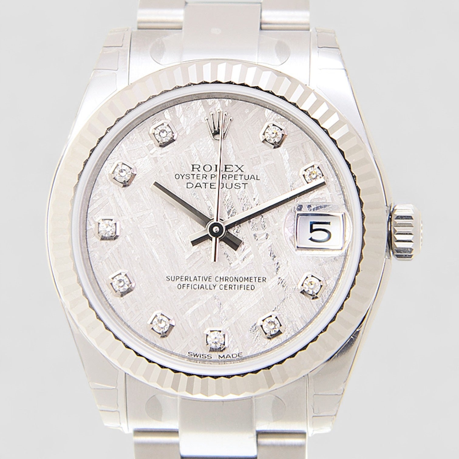 LADY DATEJUST 18k WHITE GOLD 31MM