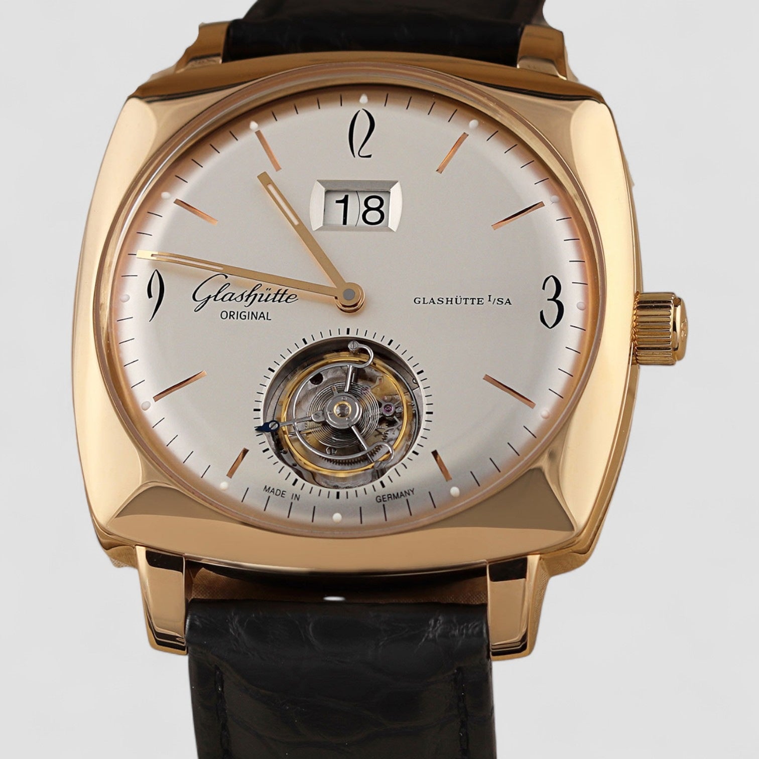 Senator Sixties Square Tourbillon