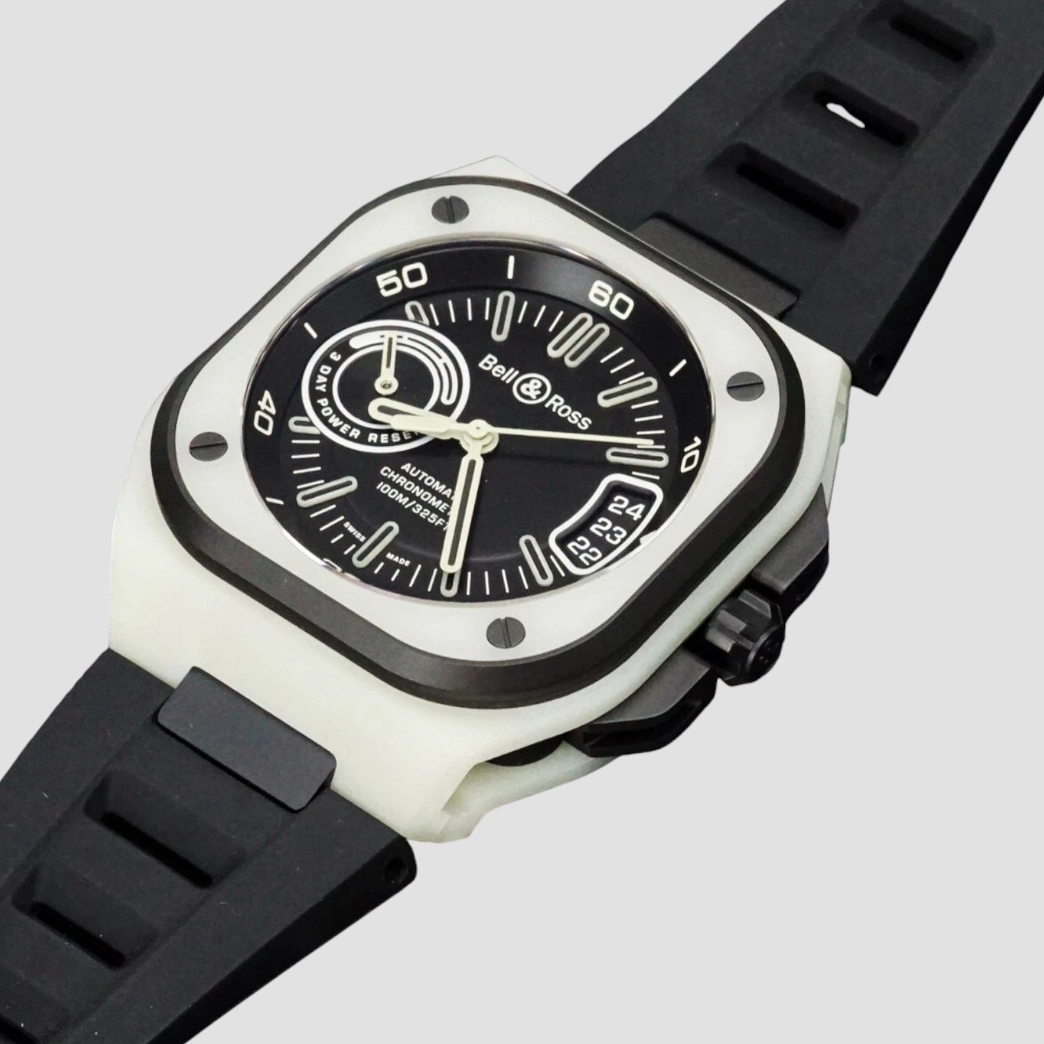 Bell & Ross BR-X5 Green Lum Watch BRX5R-LUM-TC/SRB