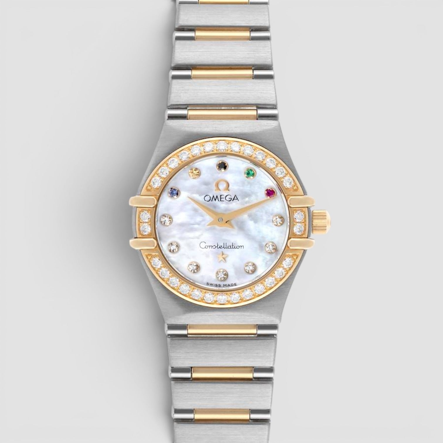 Constellation Beijing Steel Yellow Gold Diamond