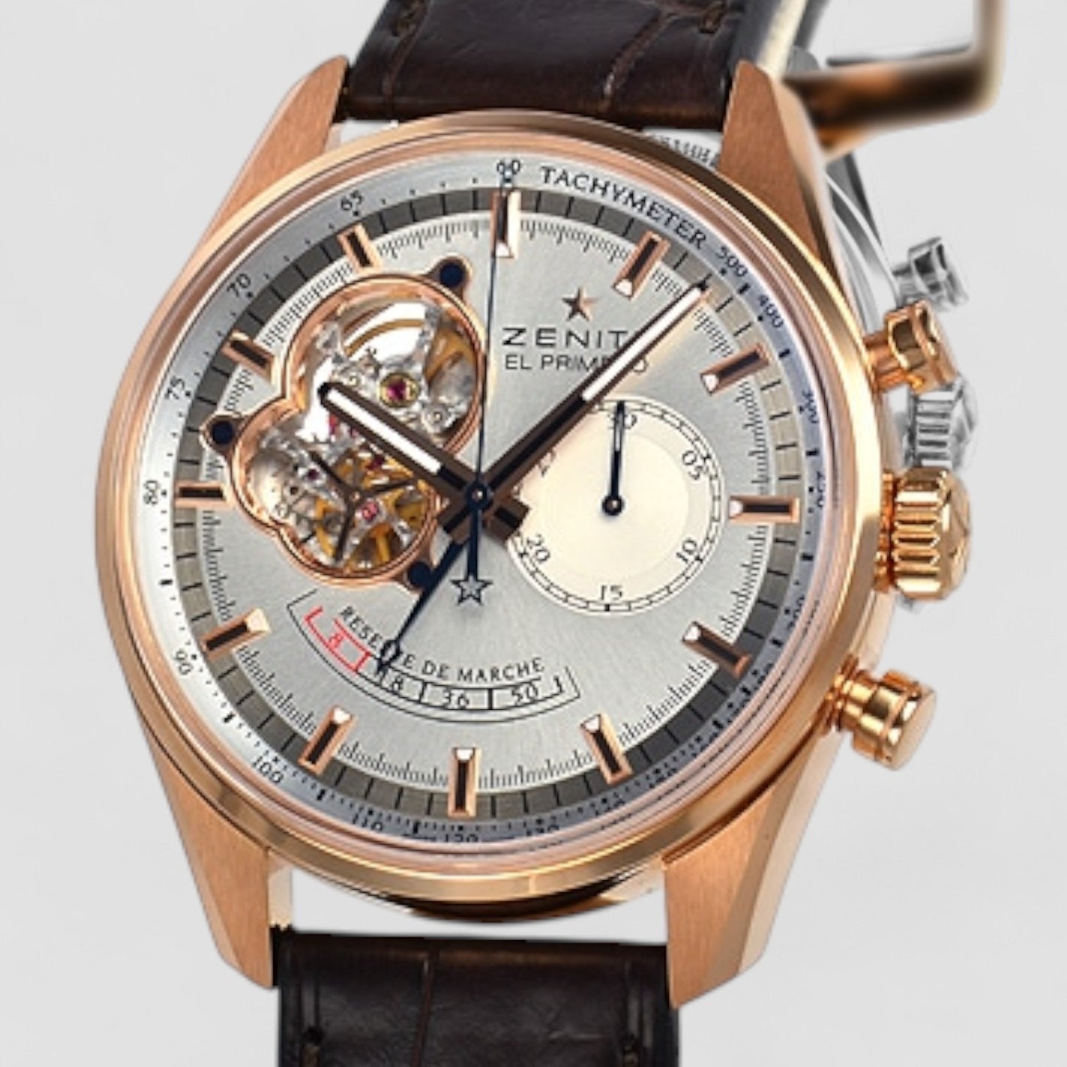 El Primero Chronomaster Power Reserve  18K Rose Gold 42mm Unisex Watch