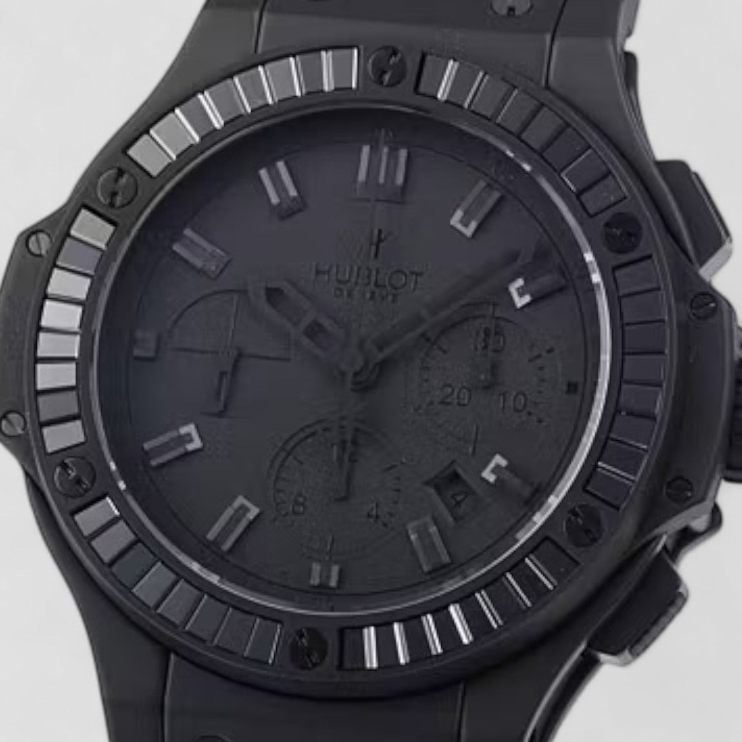 Big Bang All Black Carat 44mm Mens Watch
