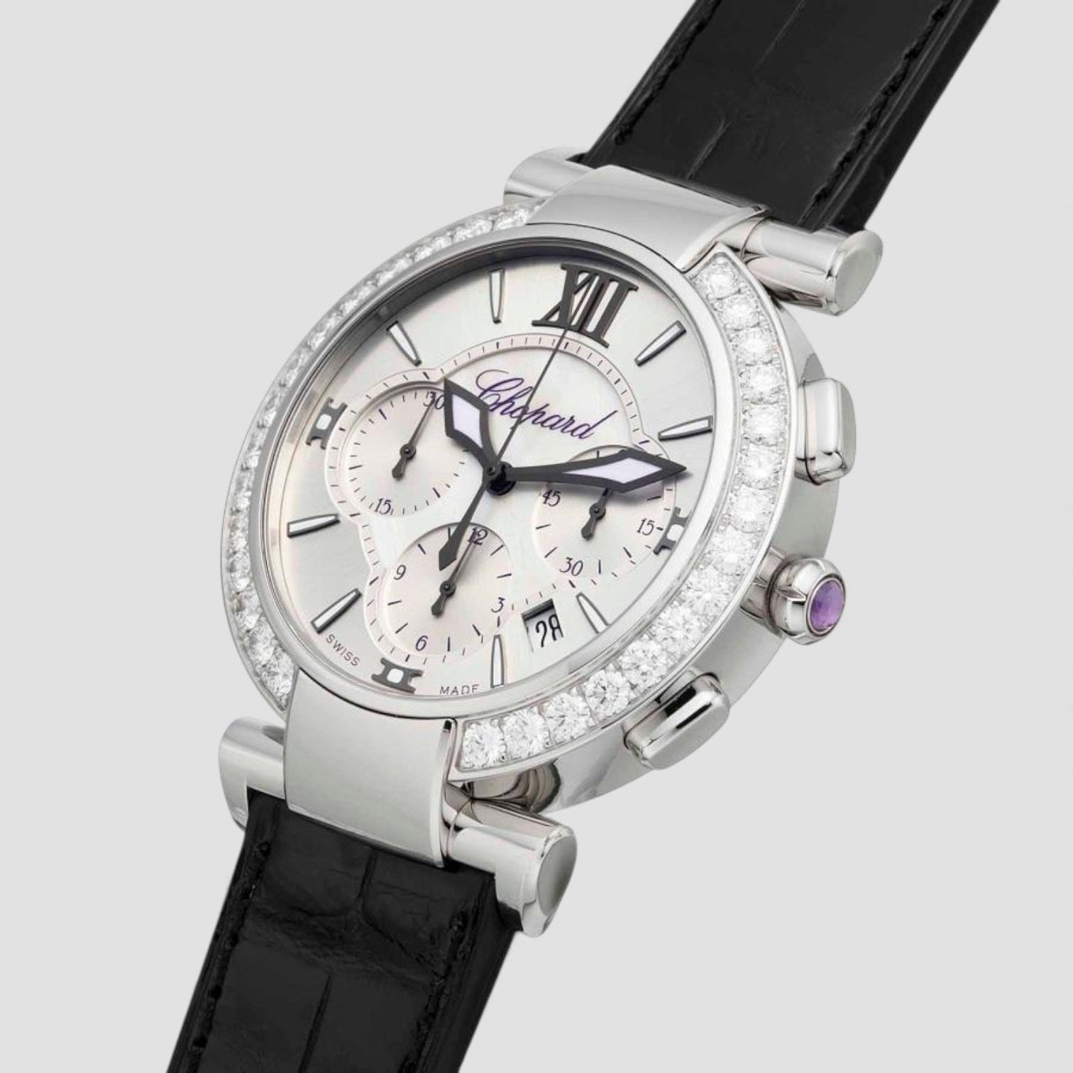 Imperiale Diamond Bezel Chronograph Automatic Ladies Watch