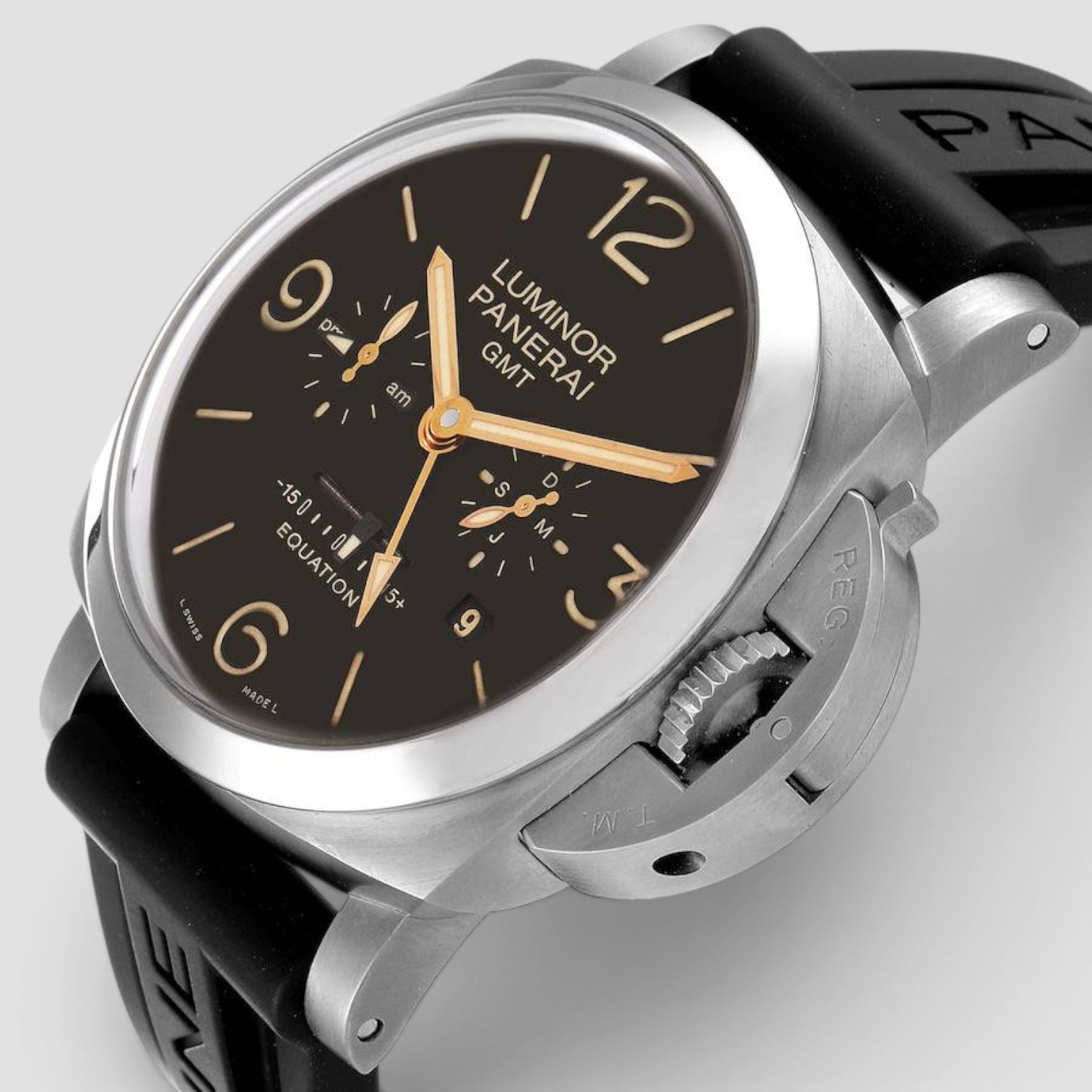 Luminor 1950 8 Days GMT 24H Titanium Watch