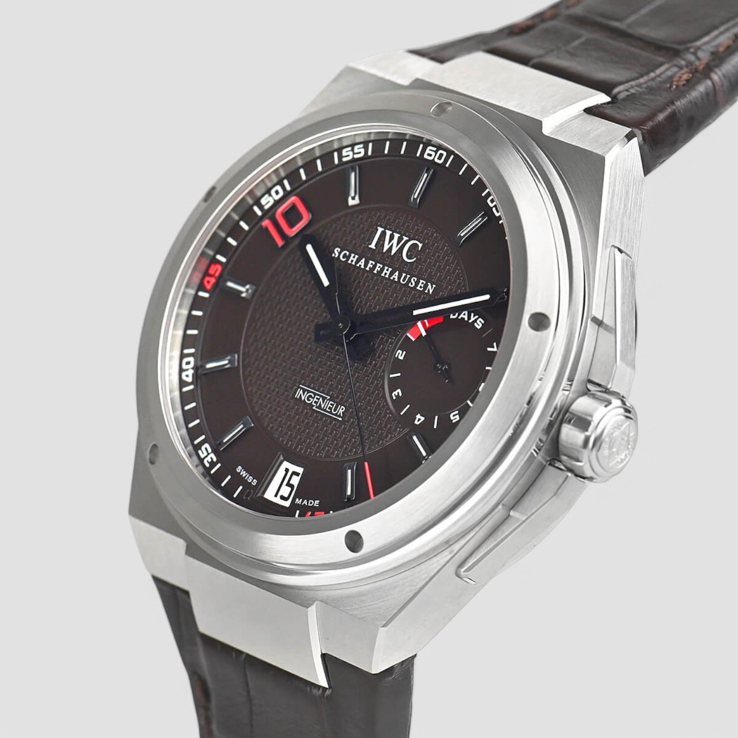 Ingenieur Zinedine Zidane 45Mm Stainless Steel Black Dial
