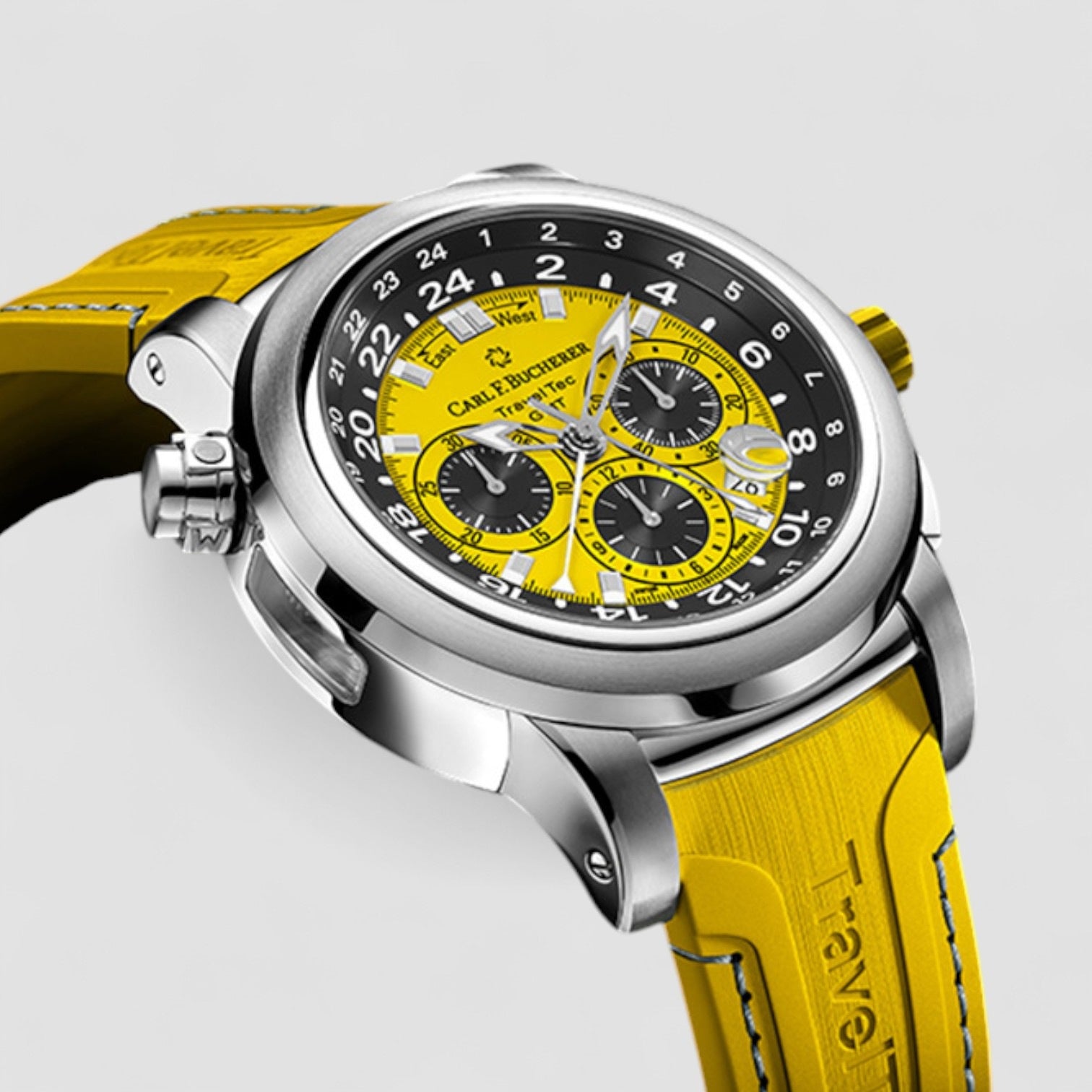 Patravi TraveTec Color Edition (Yellow) Men's Watch