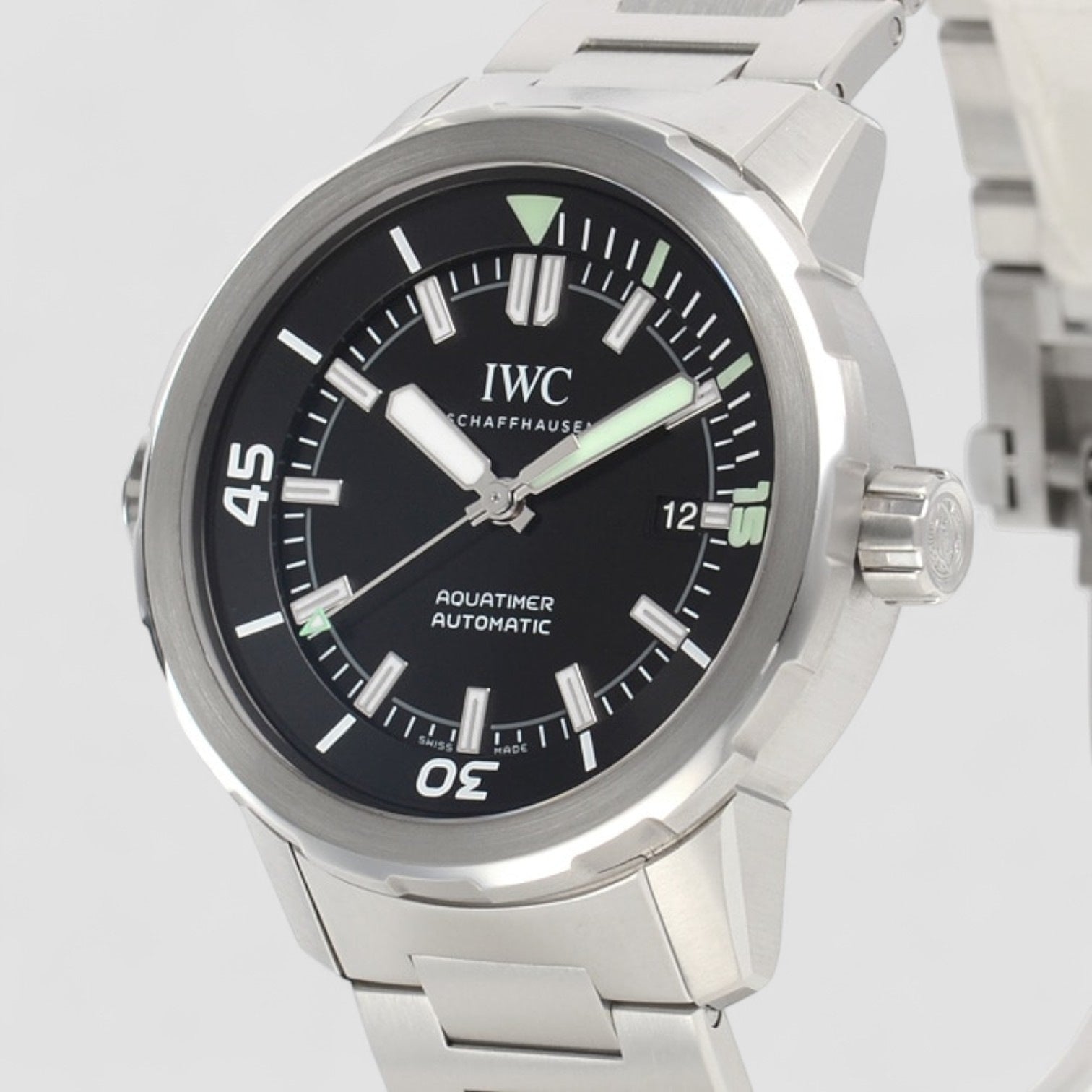 Aquatimer Automatic Black Dial SS / SS