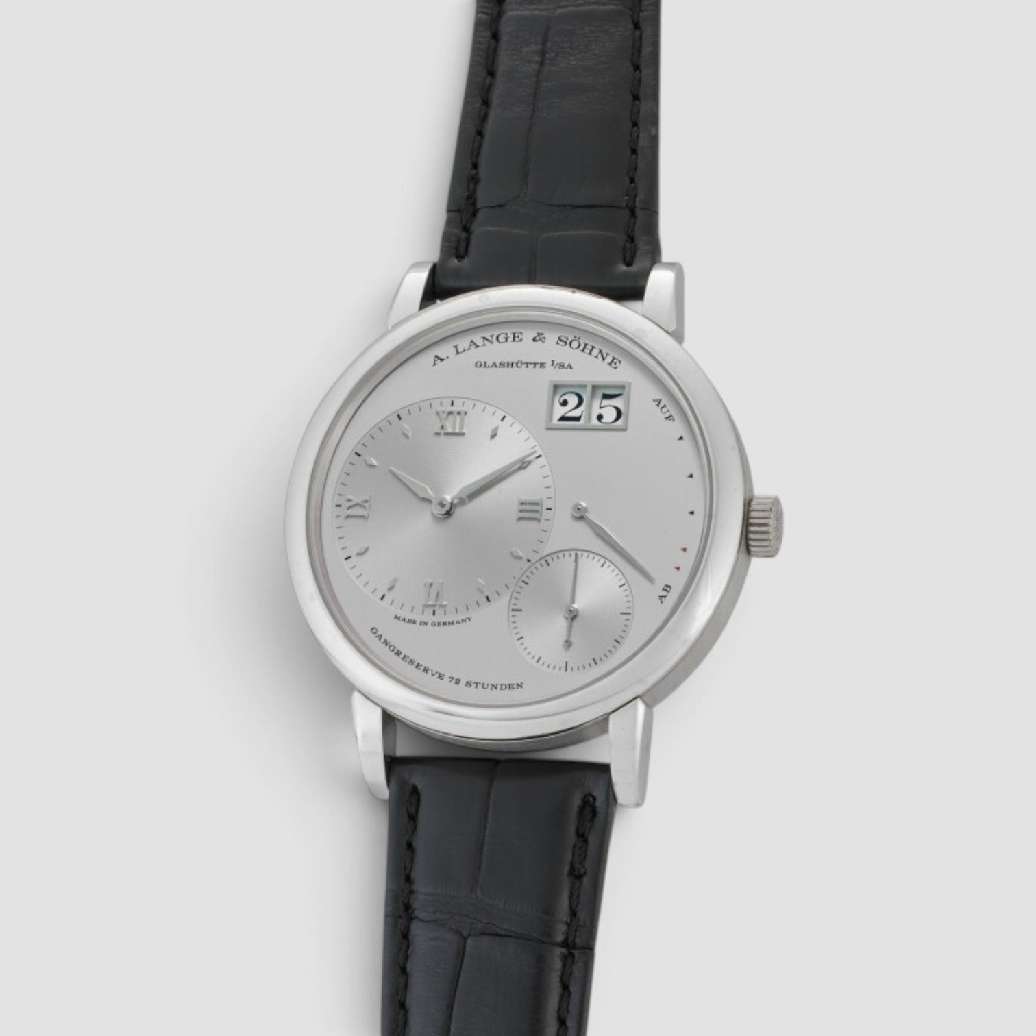 Grand Lange 1 40mm Platinum Silver Dial
