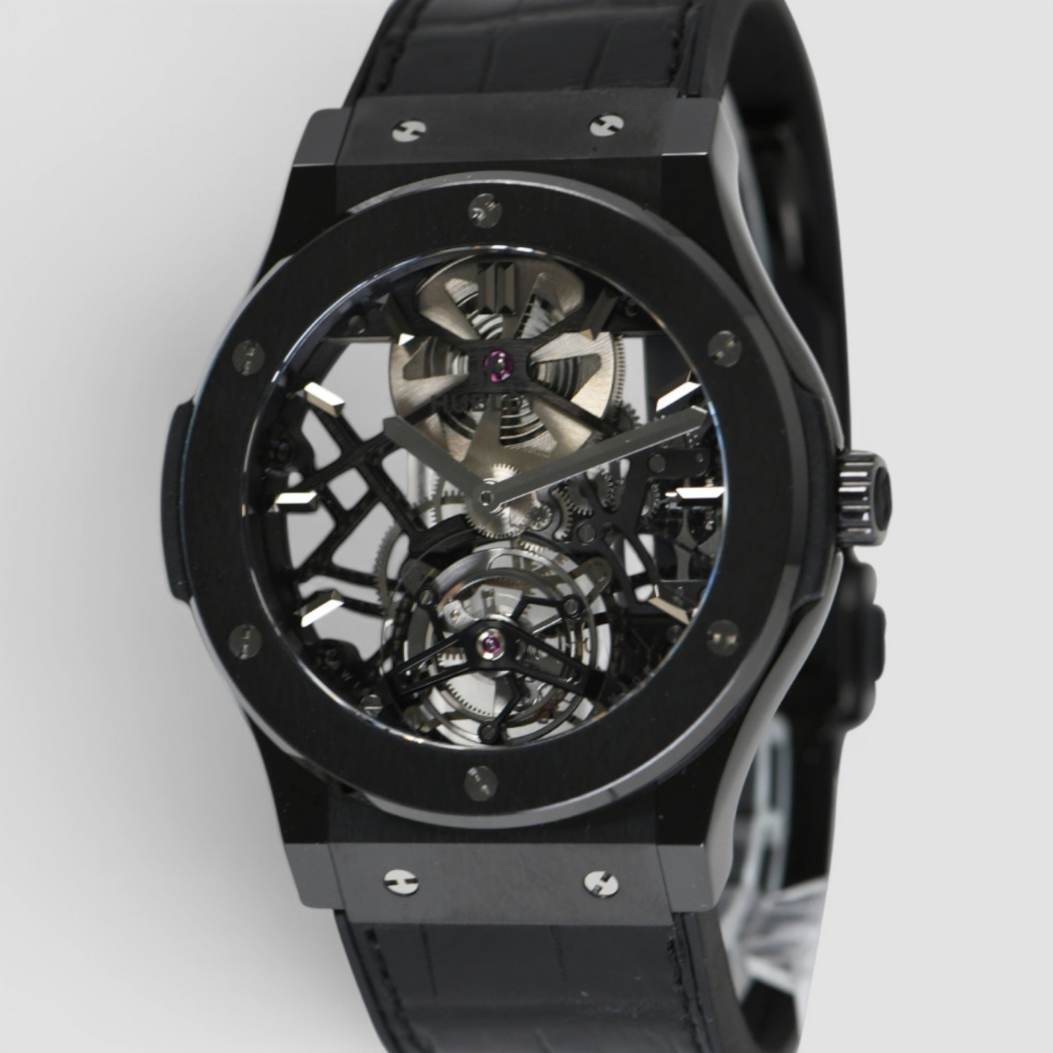 Classic Fusion Skeleton Tourbillon Black Ceramic