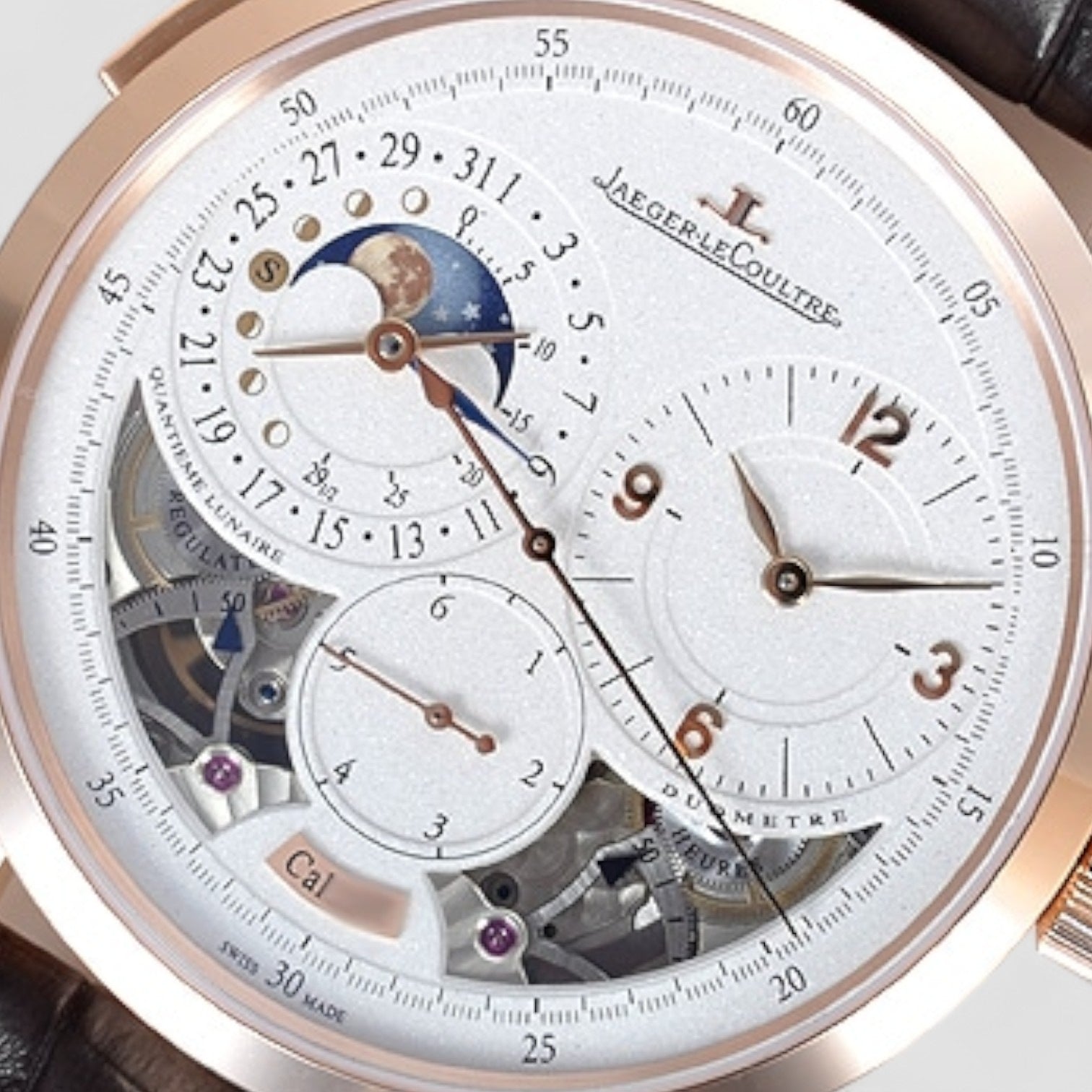 Duometre Quantime Lunaire Rose Gold Manual 42mm