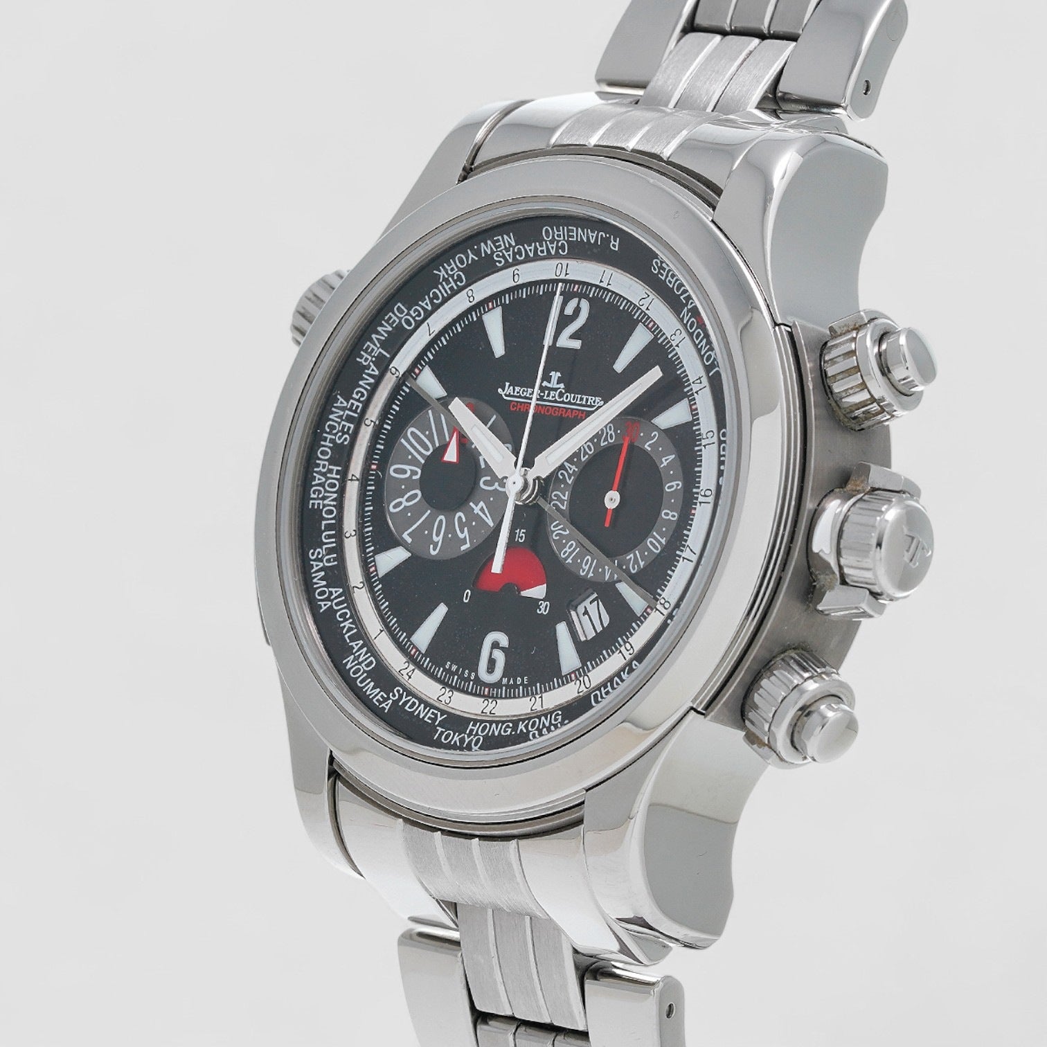 Master Compressor Extreme World Chronograph SS