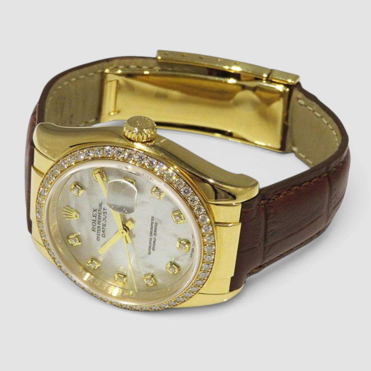 Datejust 36 Diamond Mother-of-Pearl Dial
