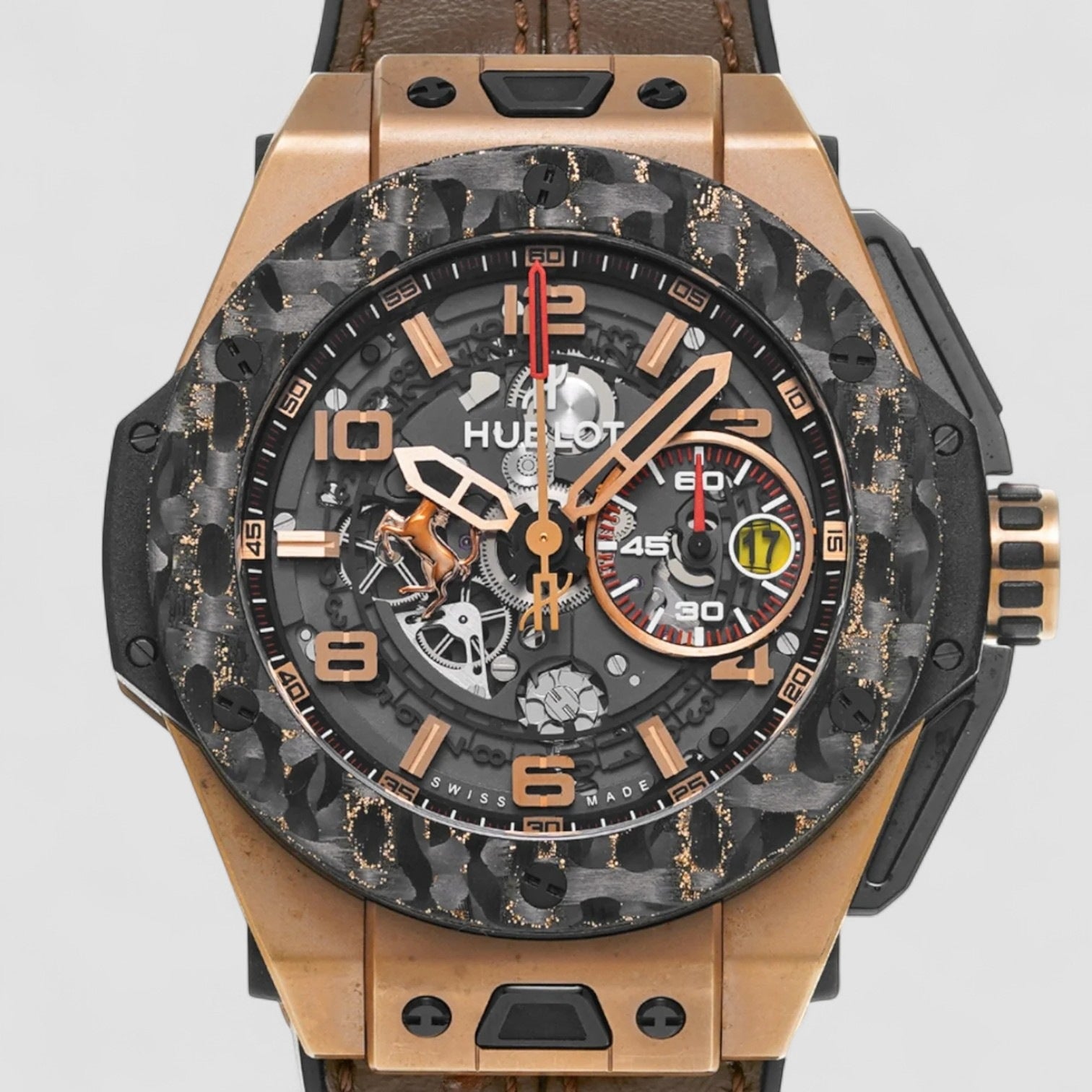 Big Bang Unico Ferrari King Gold Carbon - 45mm