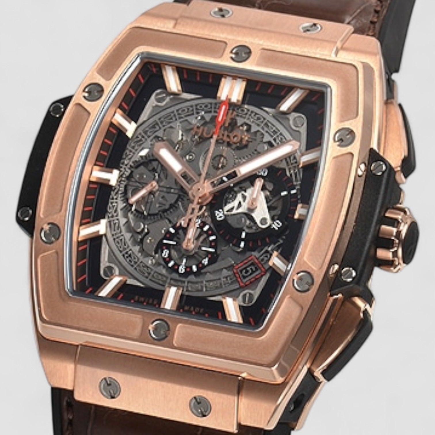 Spirit of Big Bang Automatic Skeleton Dial Men's Watch