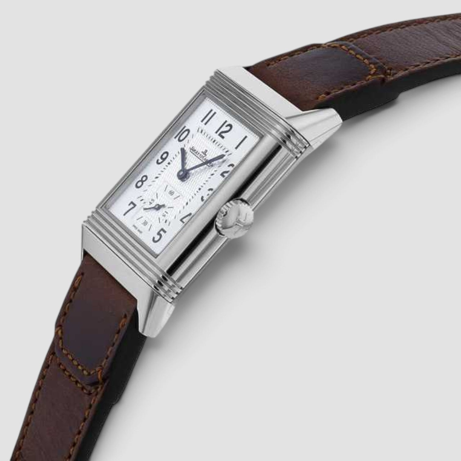 Reverso Classic Small 45mm Steel Silver Dial