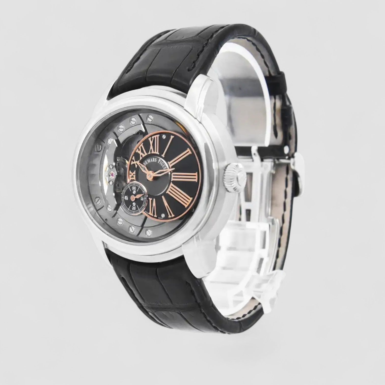 Millenary 4101 Automatic Skeleton SS / Leather