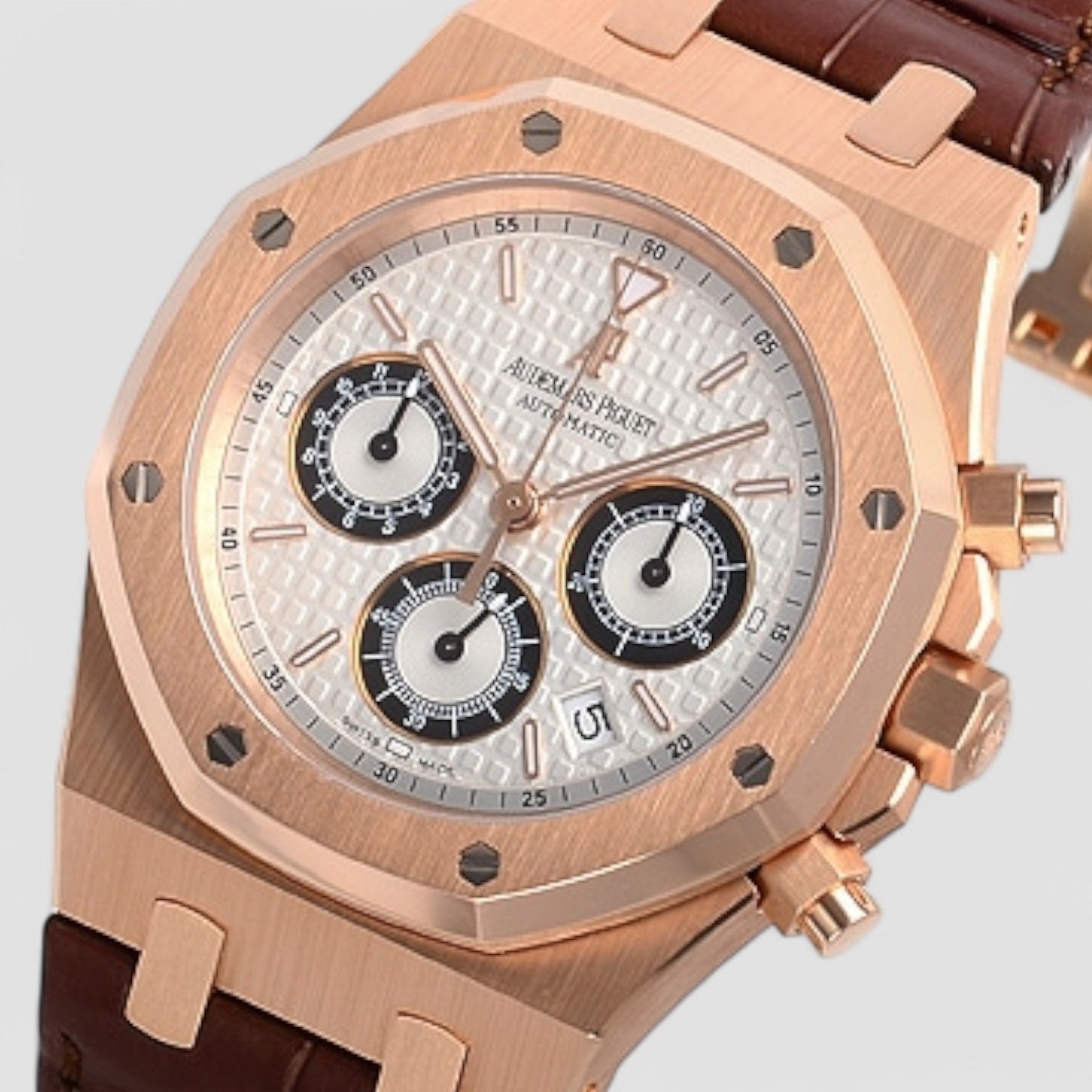 Royal Oak Chronograph 18K Rose Gold 39mm Watch