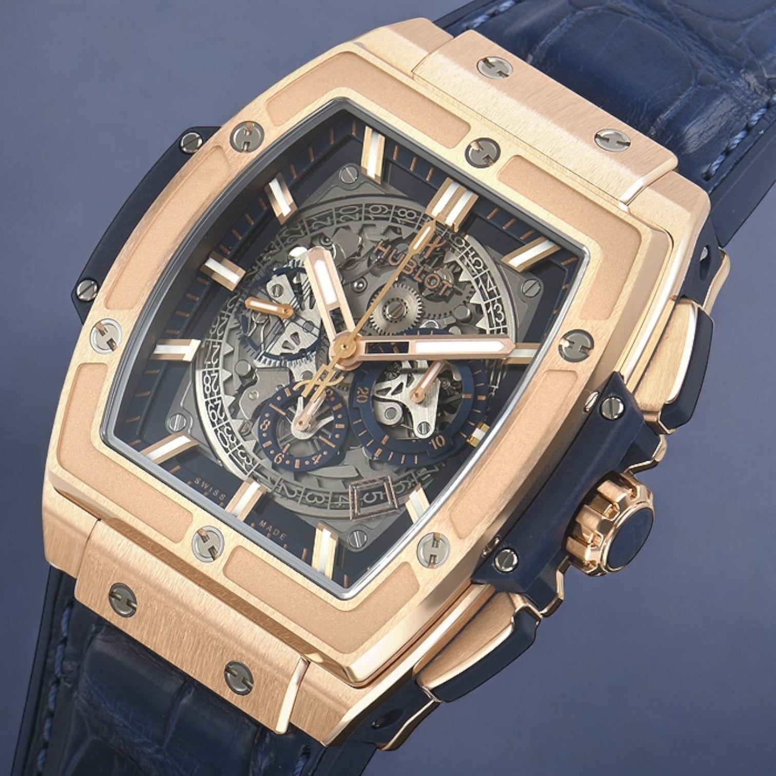Spirit Of Big Bang 18kt King Gold Chronograph Automatic