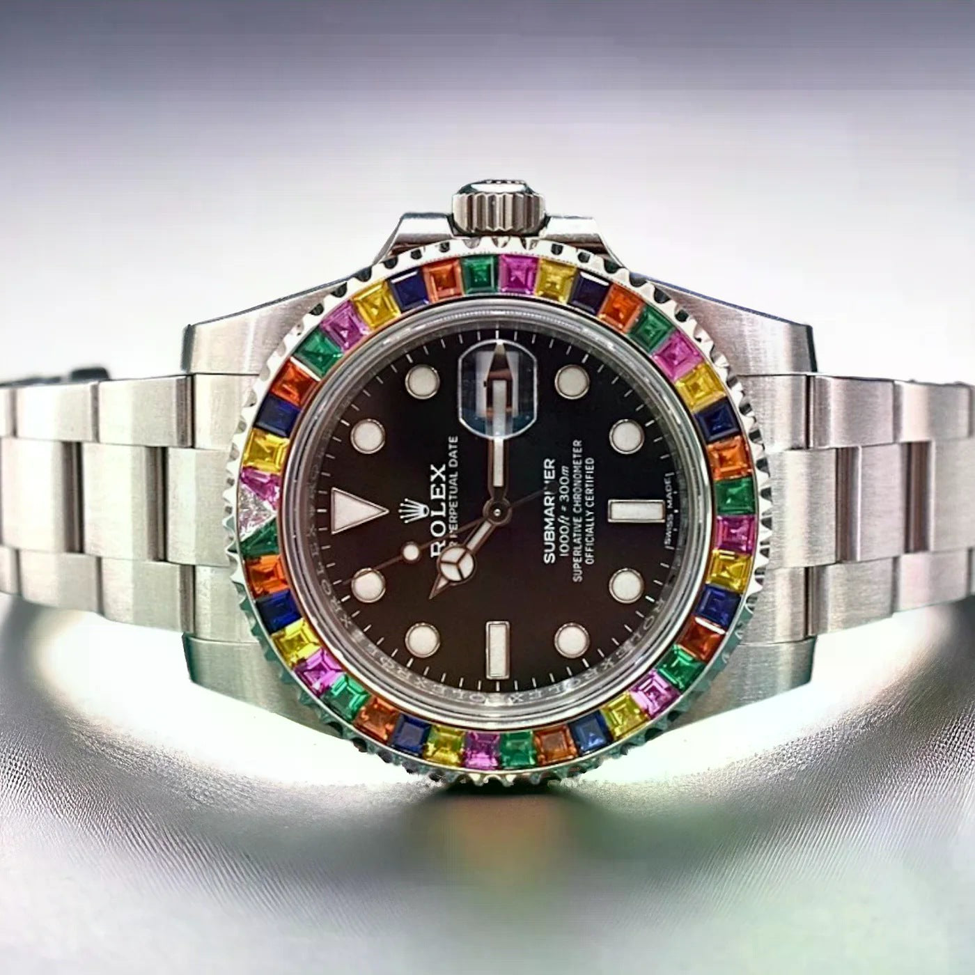 Submariner Date – 40mm – Black Dial – “Haribo” Bezel - Iced Out