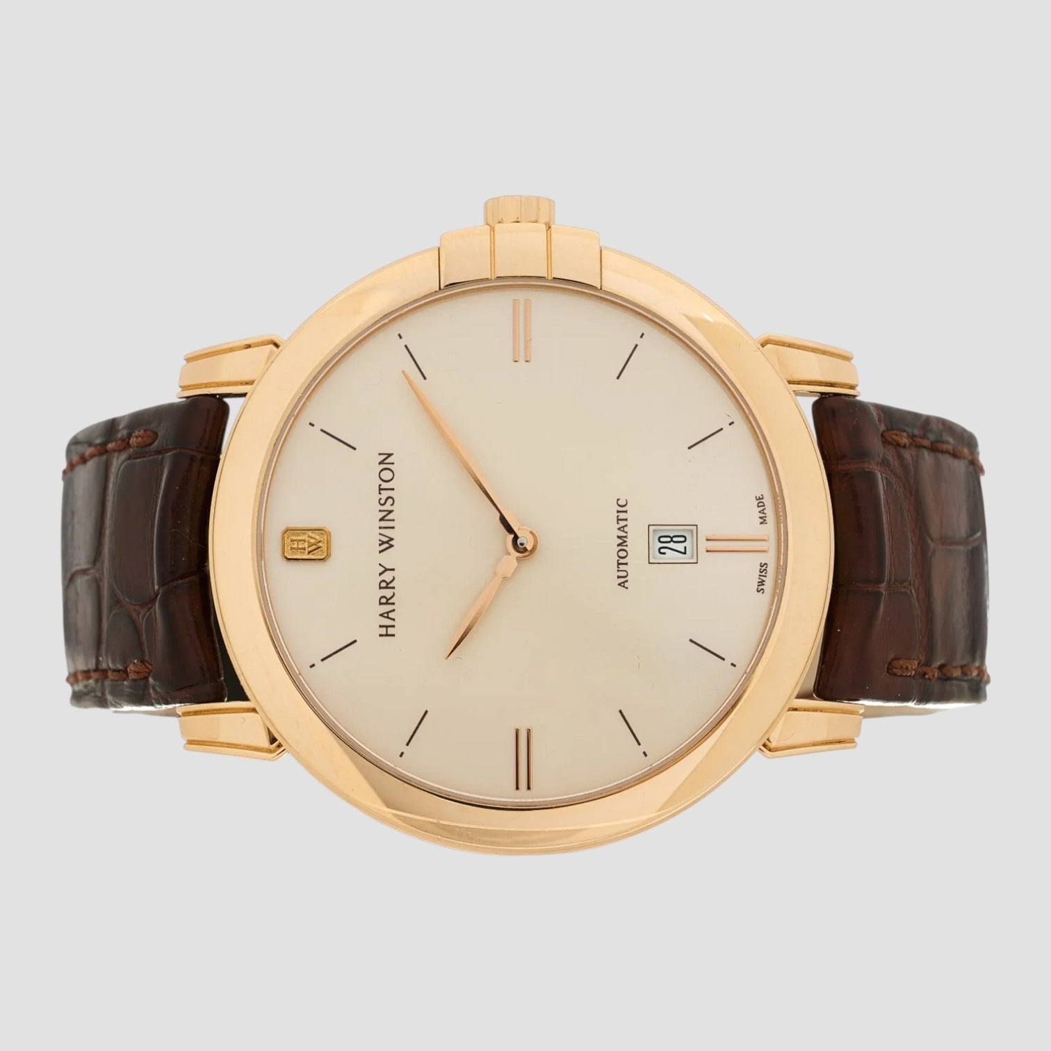 d*4様 WALTHAM Mansion ゴールド レザー時計 Vintage 1930s-40s 14k Solid Gold Waltham Premier Men's Watch