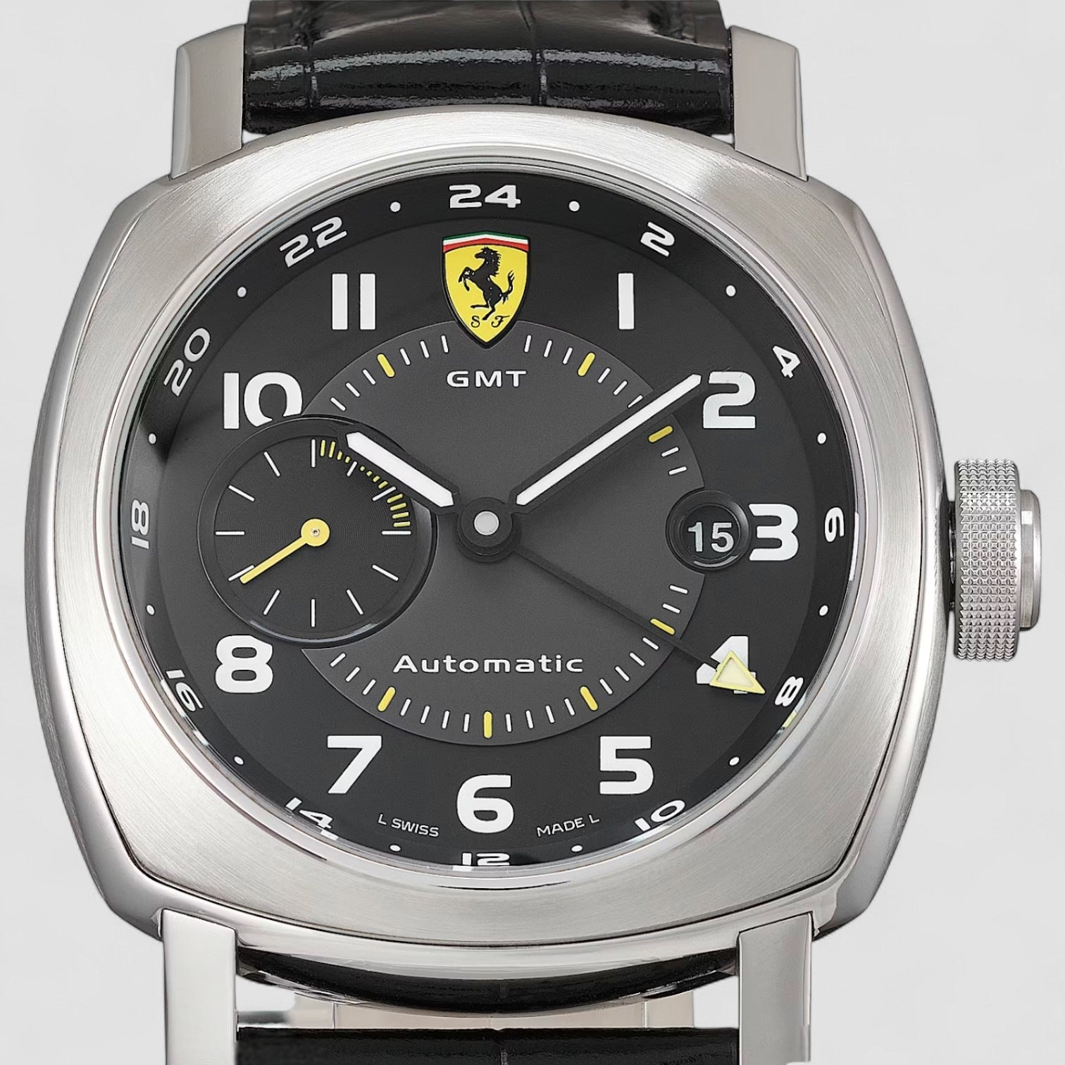 Scuderia Ferrari GMT Black Dial