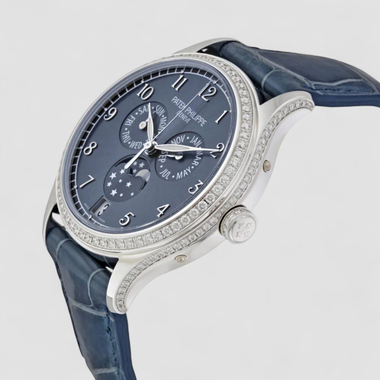 Annual Calendar White Gold / Blue Dial