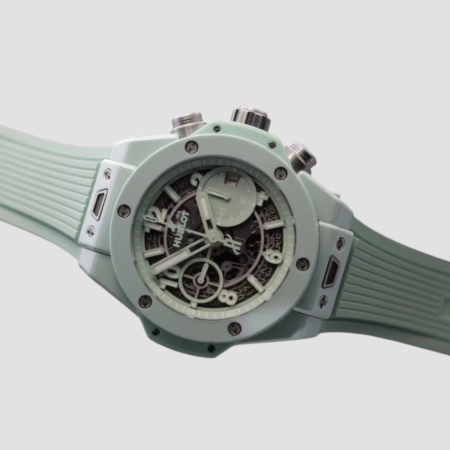 Big Bang One Click 42mm Mint Green Ceramic Automatic Watch